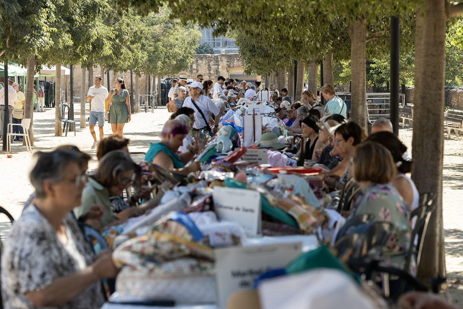 VI Trobada de puntaires. FOTO: Victòria Rovira (TOT Sant Cugat)