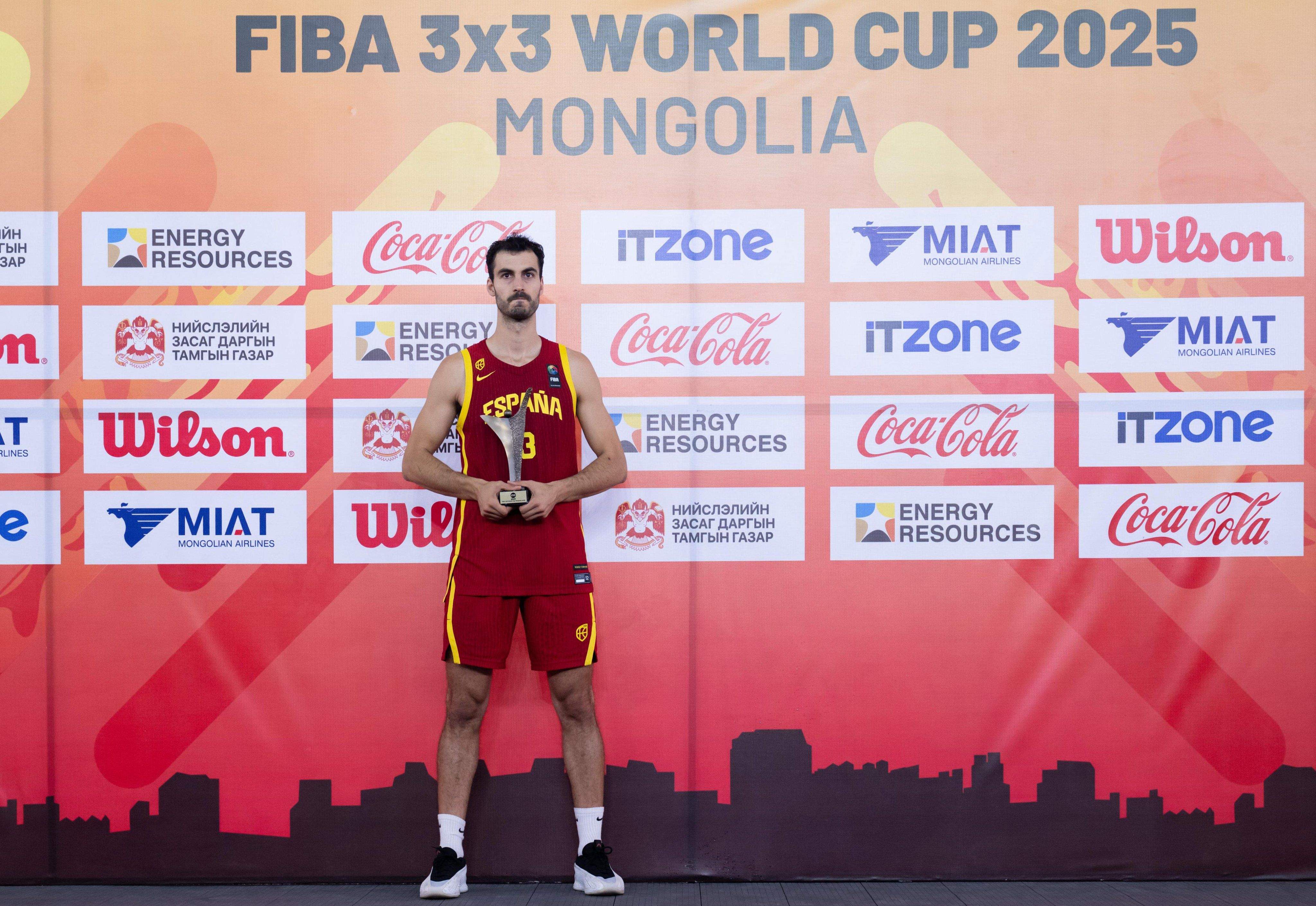Guim Expósito guanya el Mundial de 3x3 de bàsquet. FOTO: @BaloncestoESP