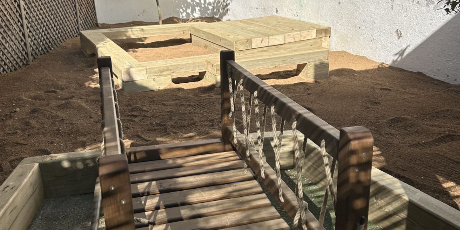 Nou pati de l'escola bressol de SantCugat Magnolia. FOTO: Cedida