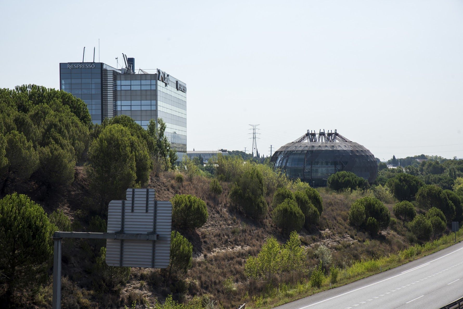 Sant Cugat, des de la C-16 FOTO: Arxiu TOT Sant Cugat