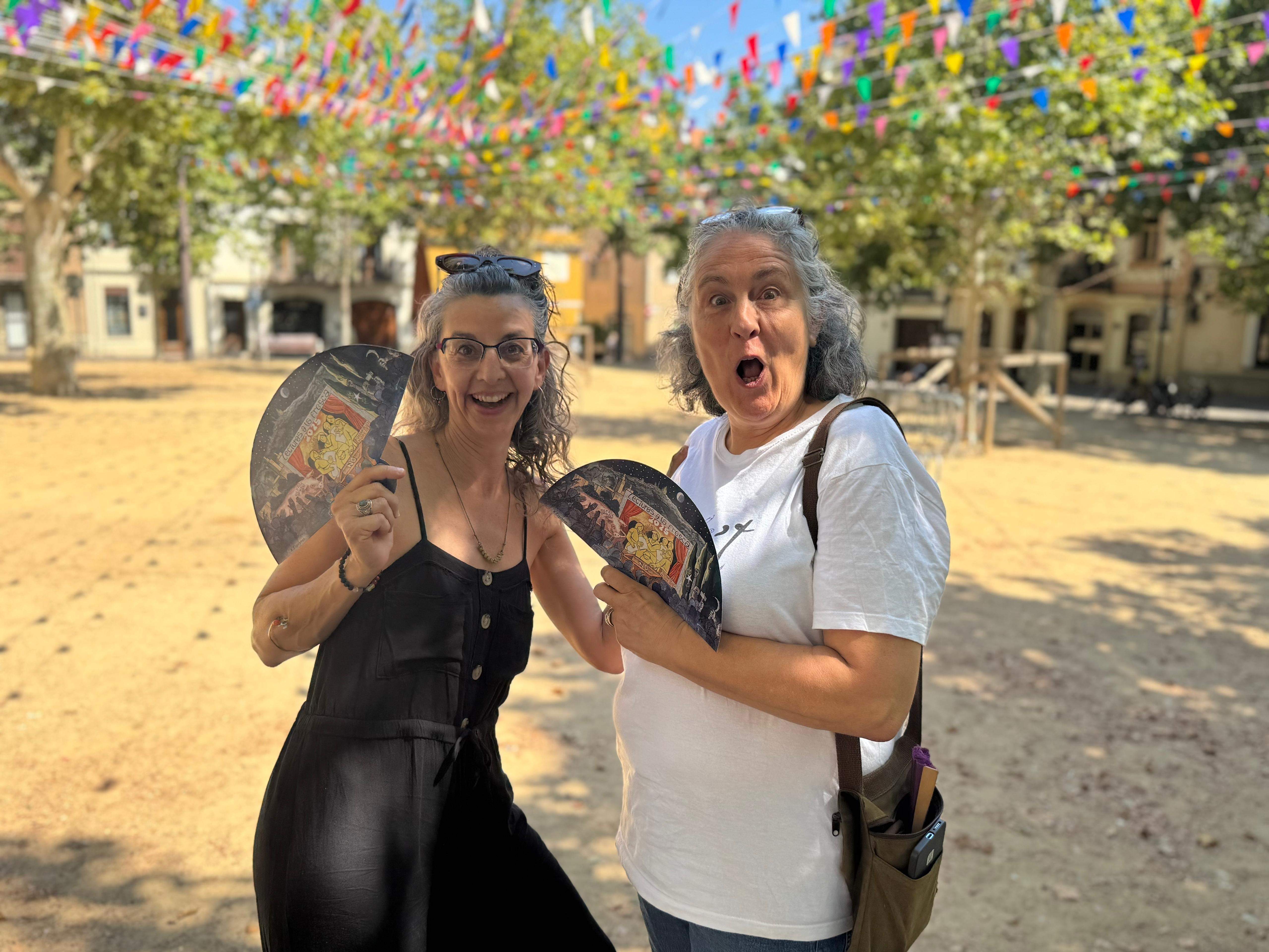 Gisela Figueras i Marta Jener FOTO: TOT Sant Cugat