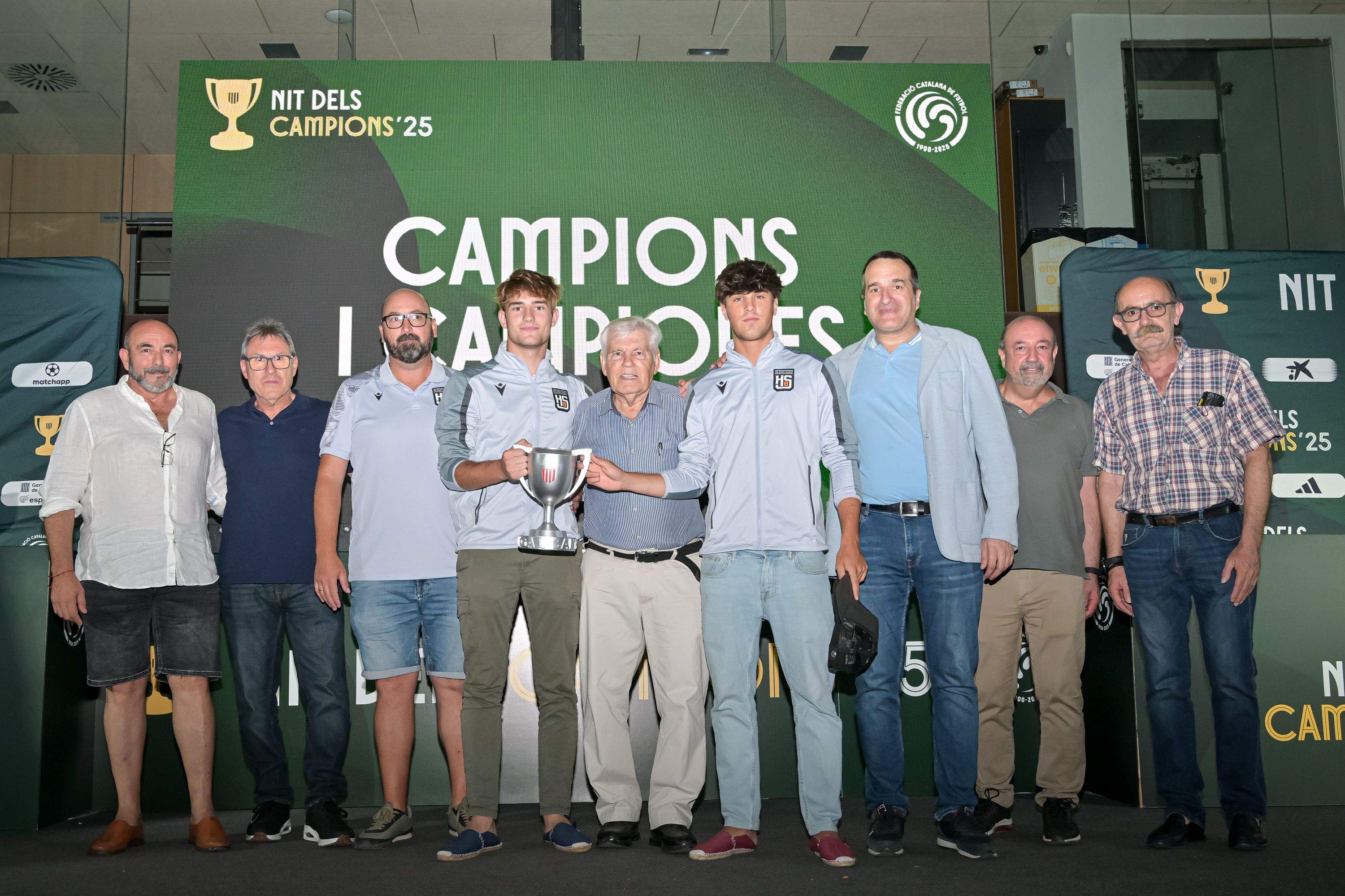 El juvenil A de la PB Sant Cugat-H8S, protagonista en la Nit dels Campions. FOTO: Penya Blaugrana Sant Cugat