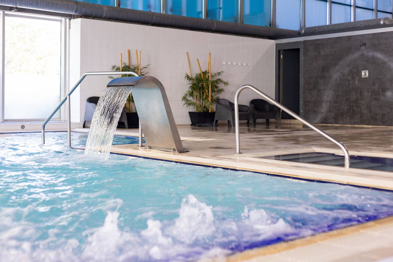 Zona de Spa al gimnàs de Sant Cugat Eurofitness Sant Cugat. FOTO: Cedida