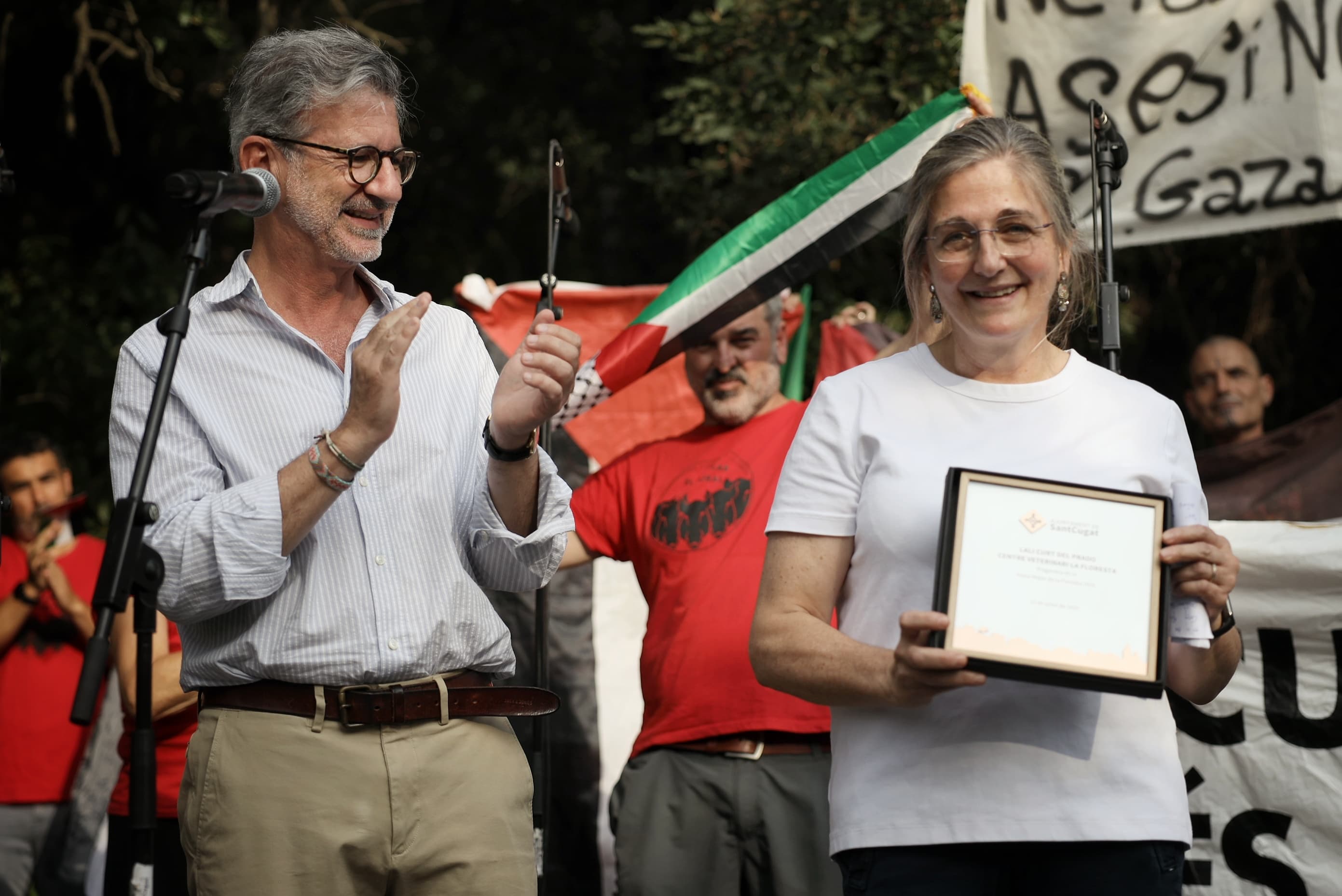 Pregó de la Festa Major de La Floresta. FOTO: Ajuntament