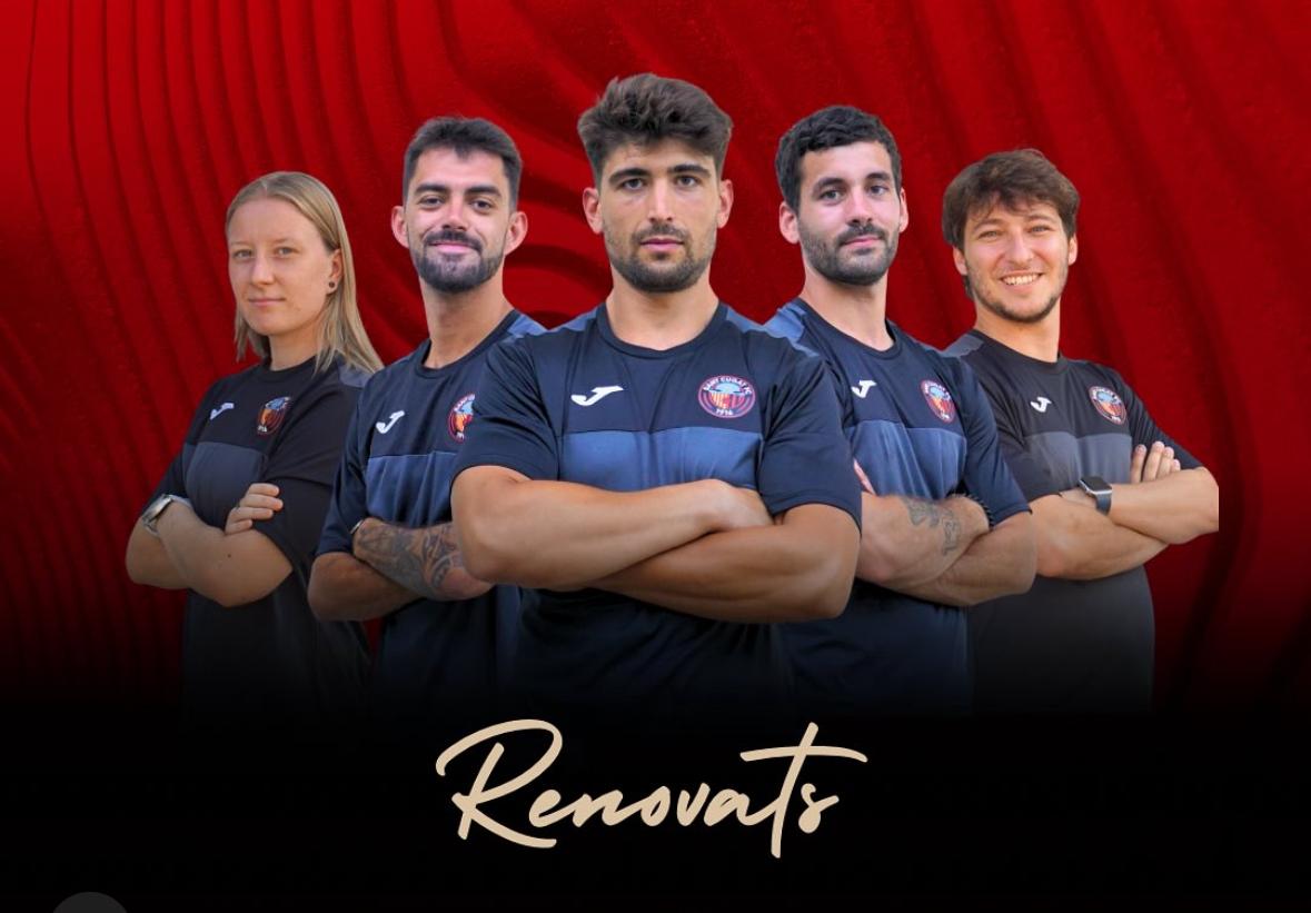 Raul Raposo continuarà al capdavant del Sant Cugat Futbol Club femení. FOTO: Sant Cugat Futbol Club