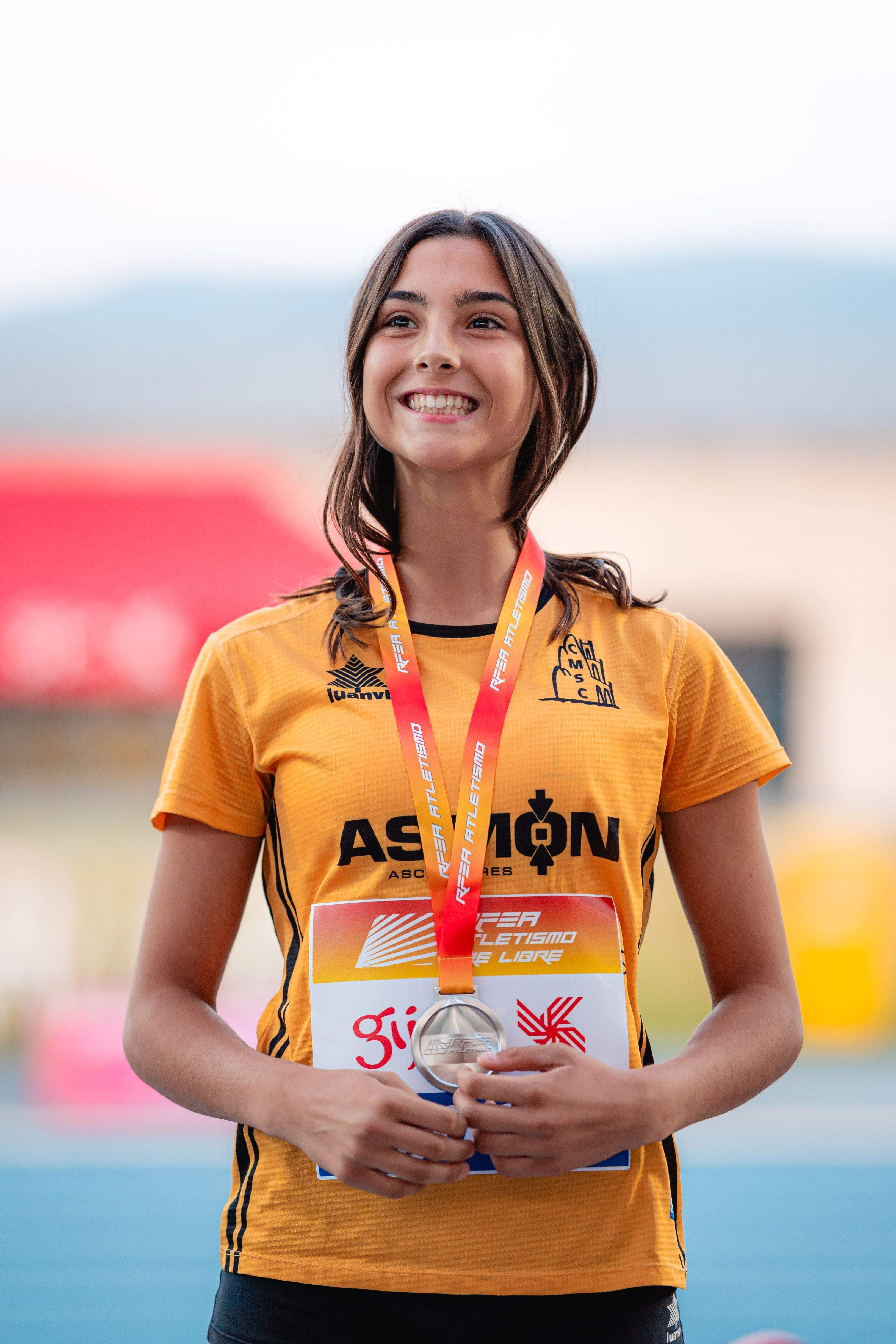 Laia Ortolà guanya una plata en el Campionat d'Espanya sub-16. FOTO: Cedida per Jordi Ortolà