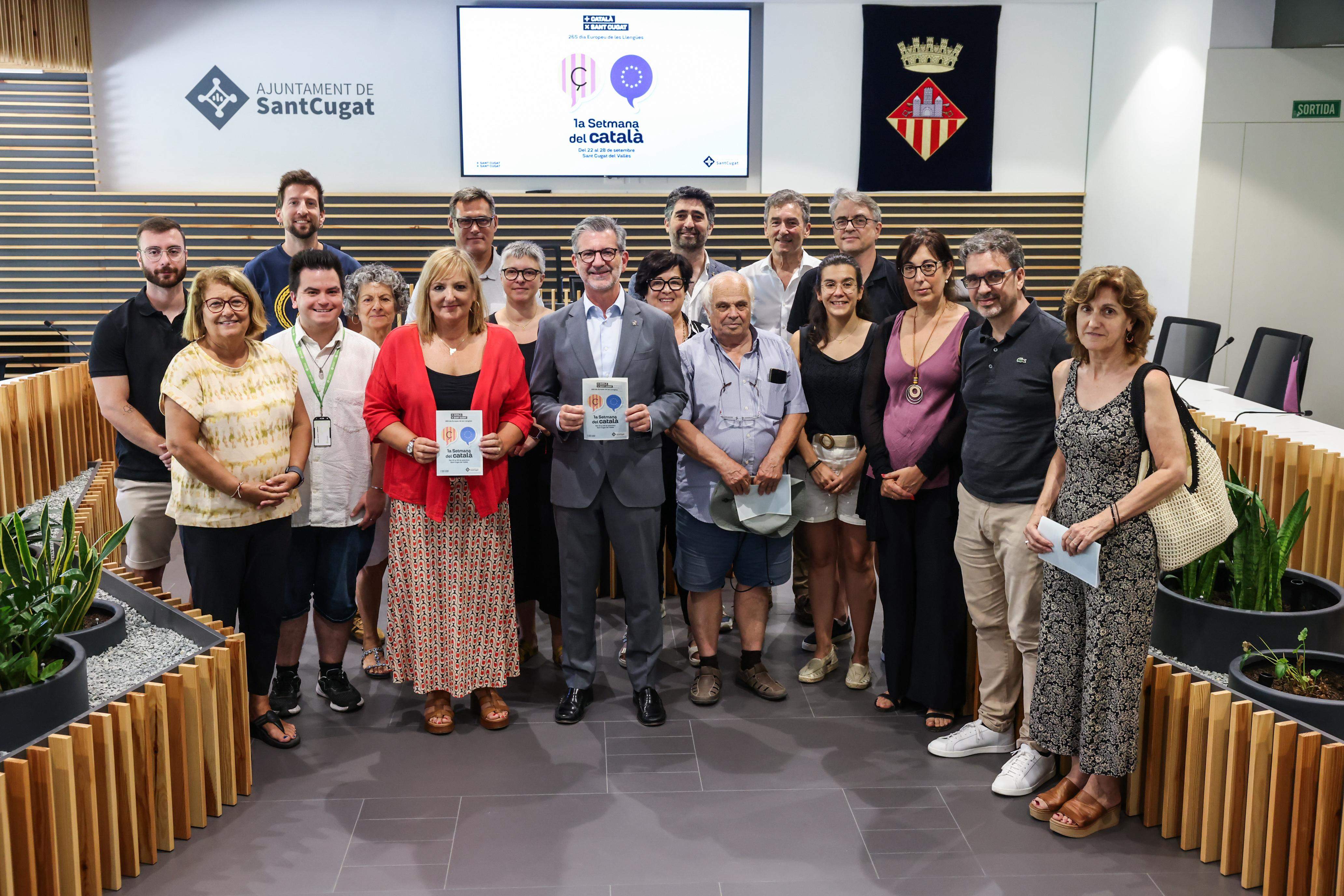 Sant Cugat celebrarà la primera Setmana del Català. FOTO: Ajuntament de Sant Cugat
