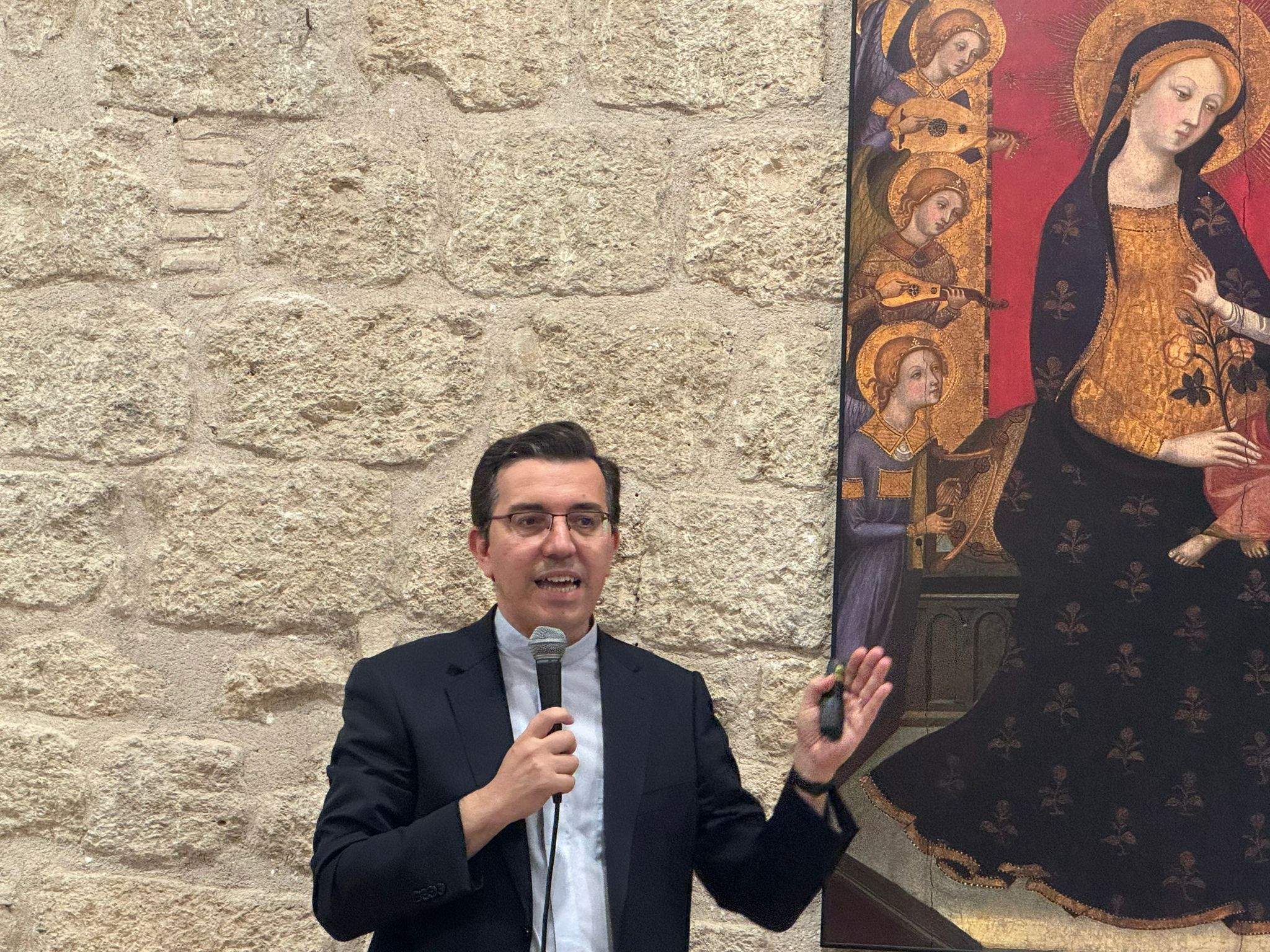 Emili Marlés, autor del llibre 'La vida de sant Benet'. FOTO: TOT Sant Cugat