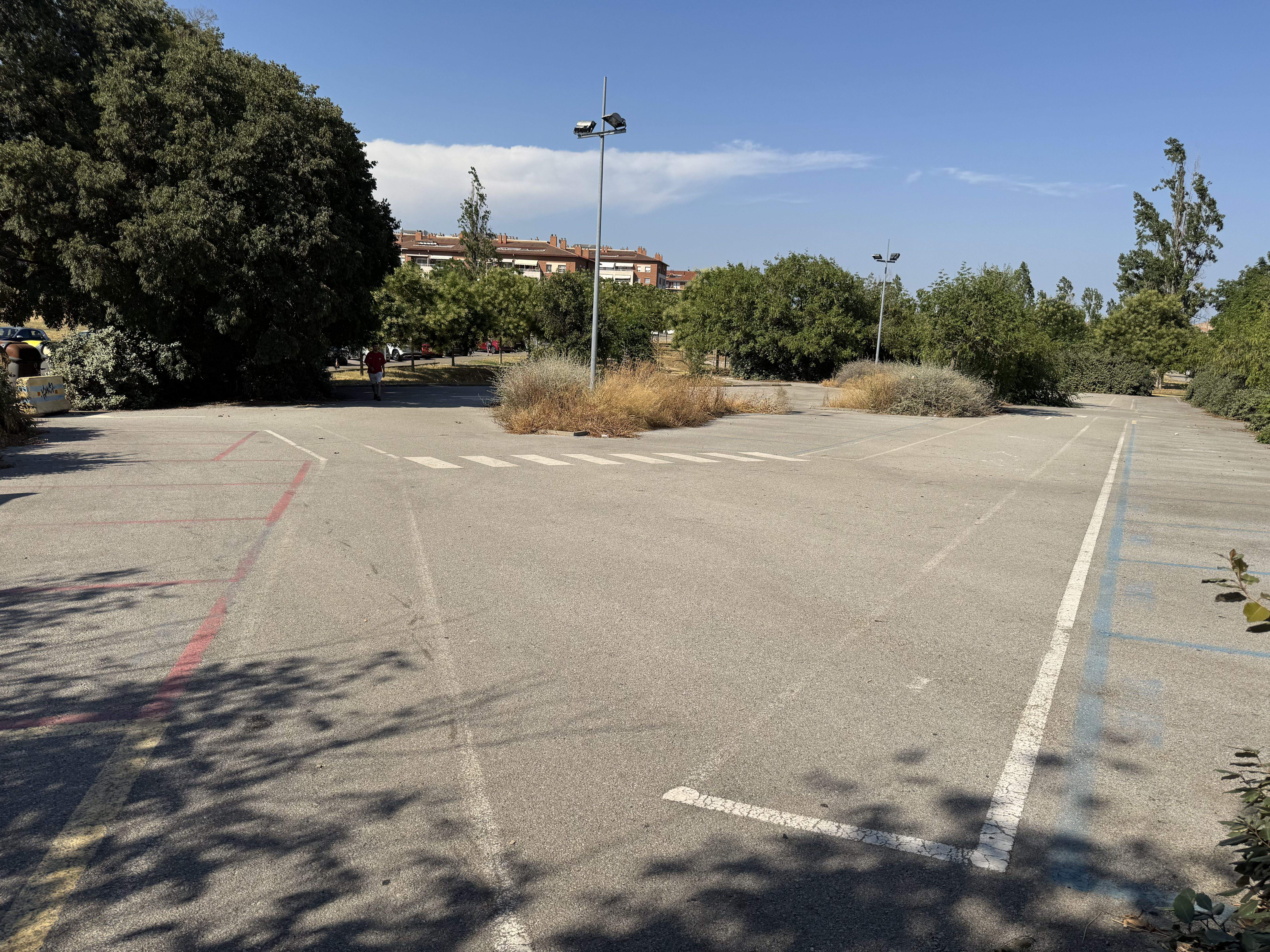 Aparcament on passen les rates. FOTO: TOT Sant Cugat