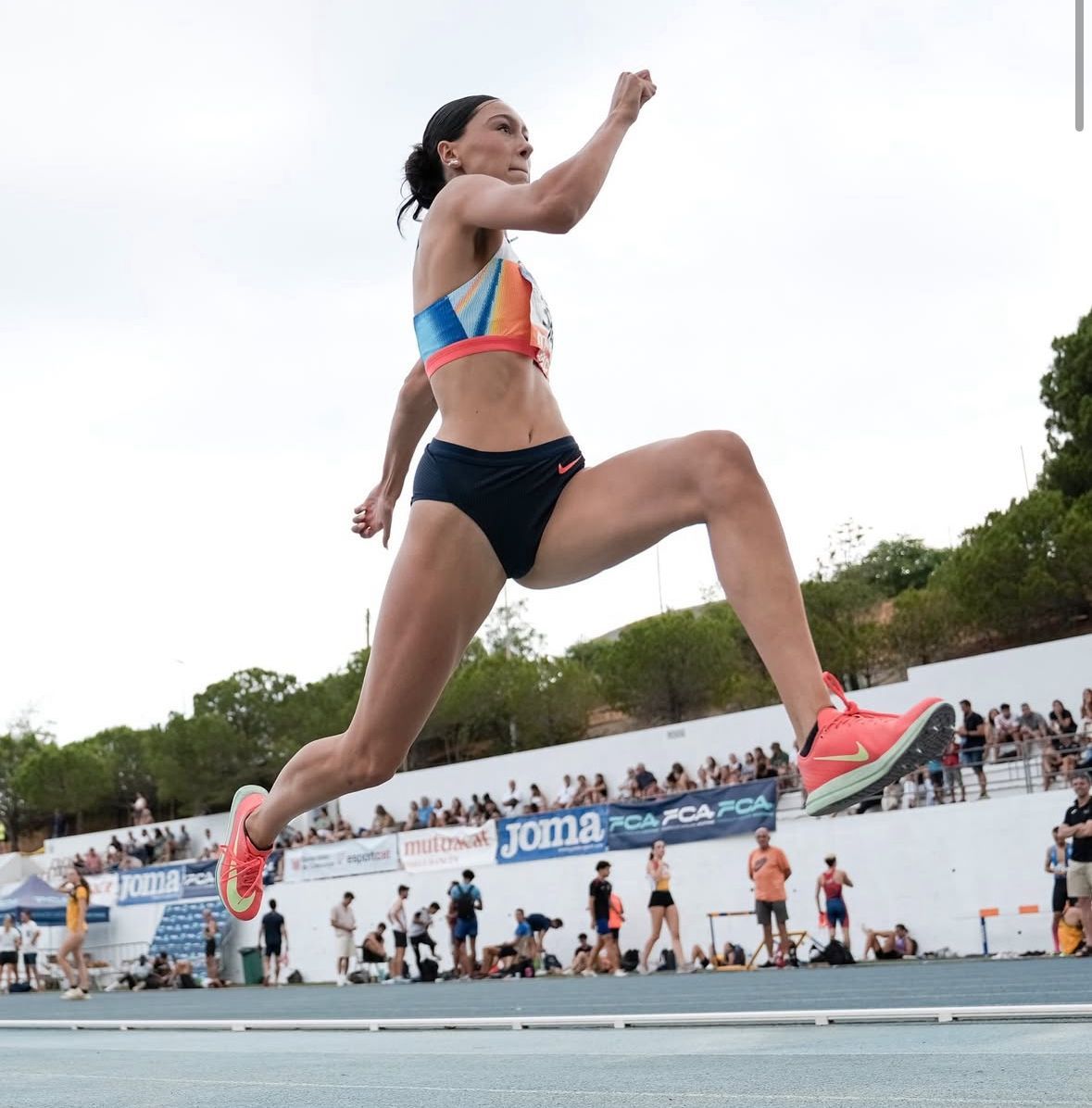 Elda Romeva, campiona en Triple Salt. FOTO: @eldaromeva