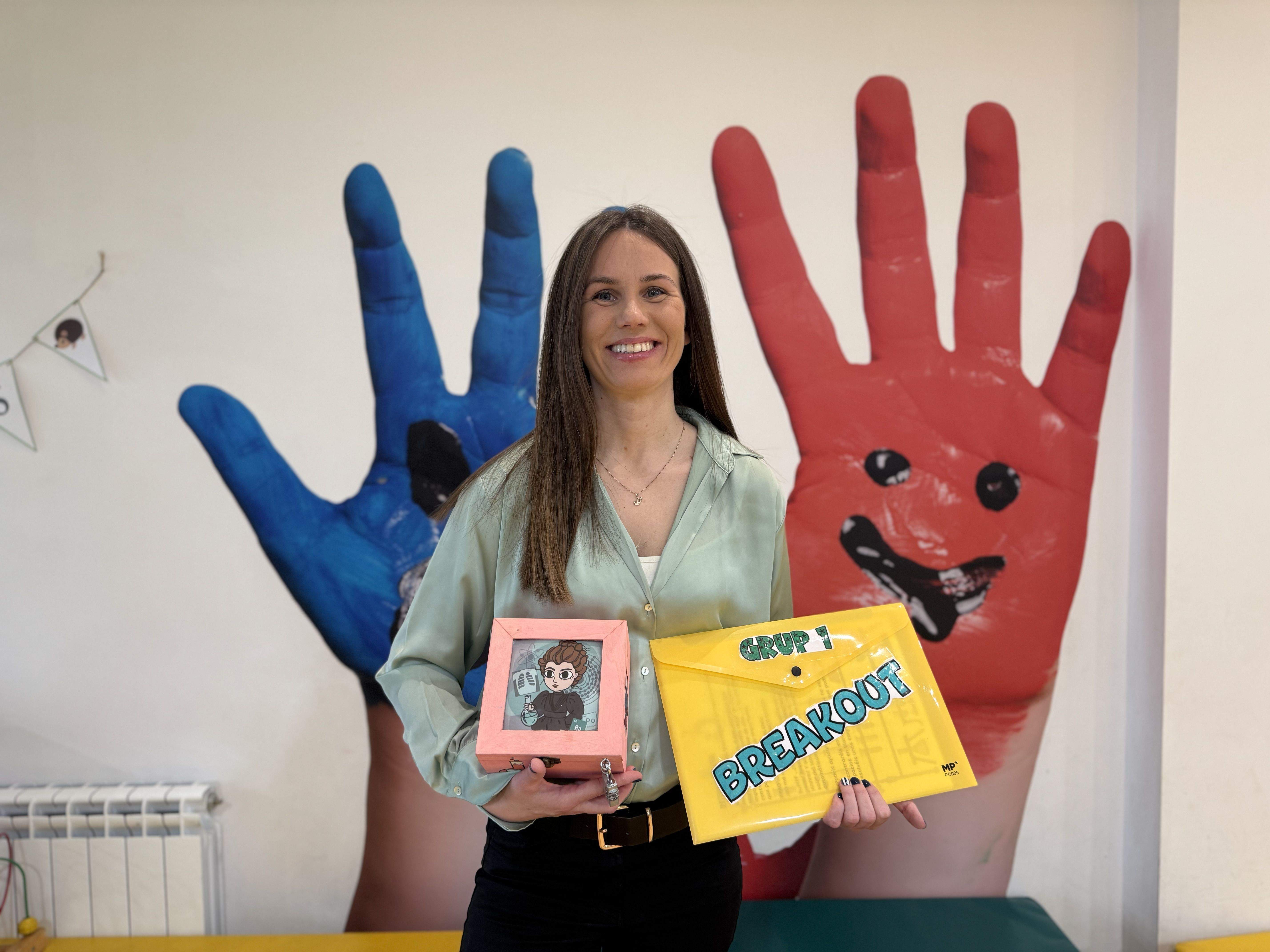 La santcugatenca Mireia Portero, nominada als Premis EDUCA ABANCA Millor Docent d’Espanya. FOTO: Cedida