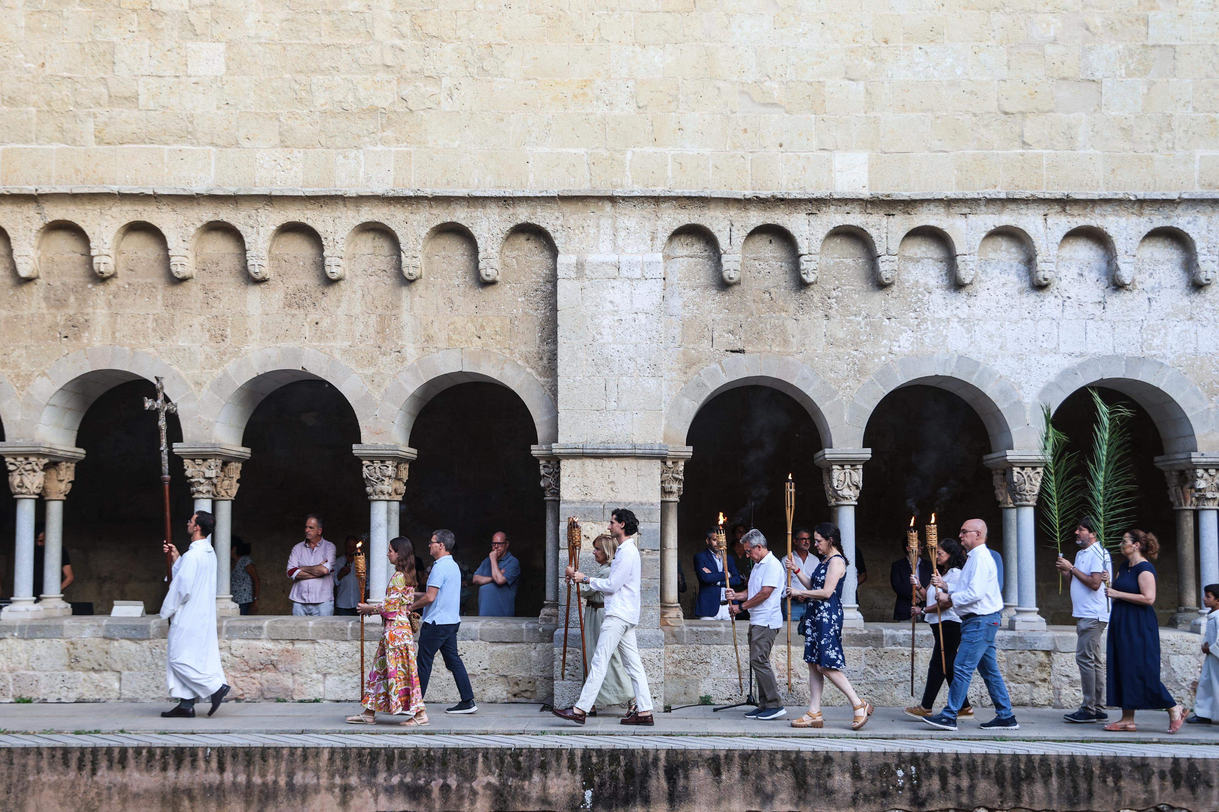 Acte d'homenatge al màrtir Cugat. FOTO: Ajuntament