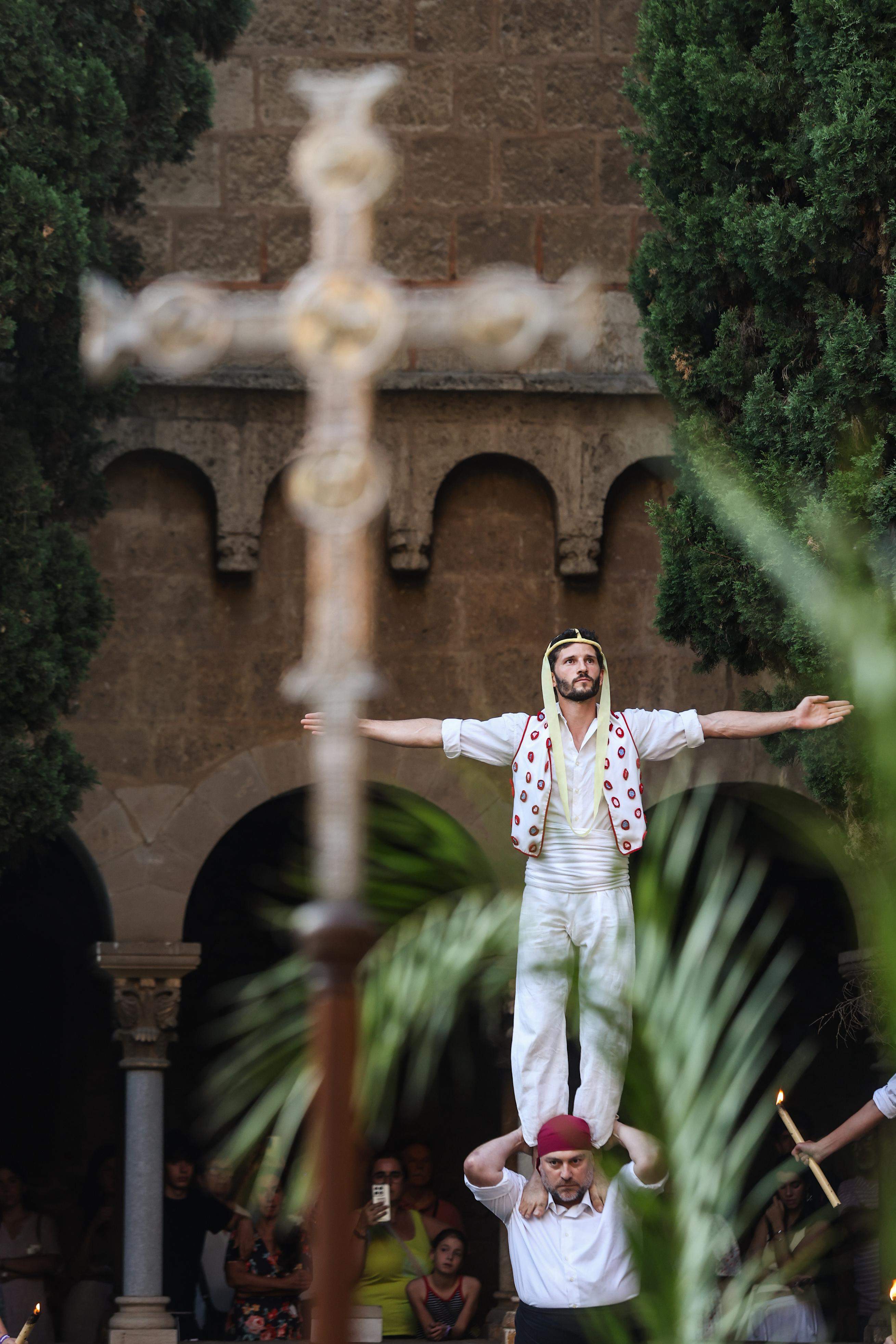 Acte d'homenatge al màrtir Cugat. FOTO: Ajuntament