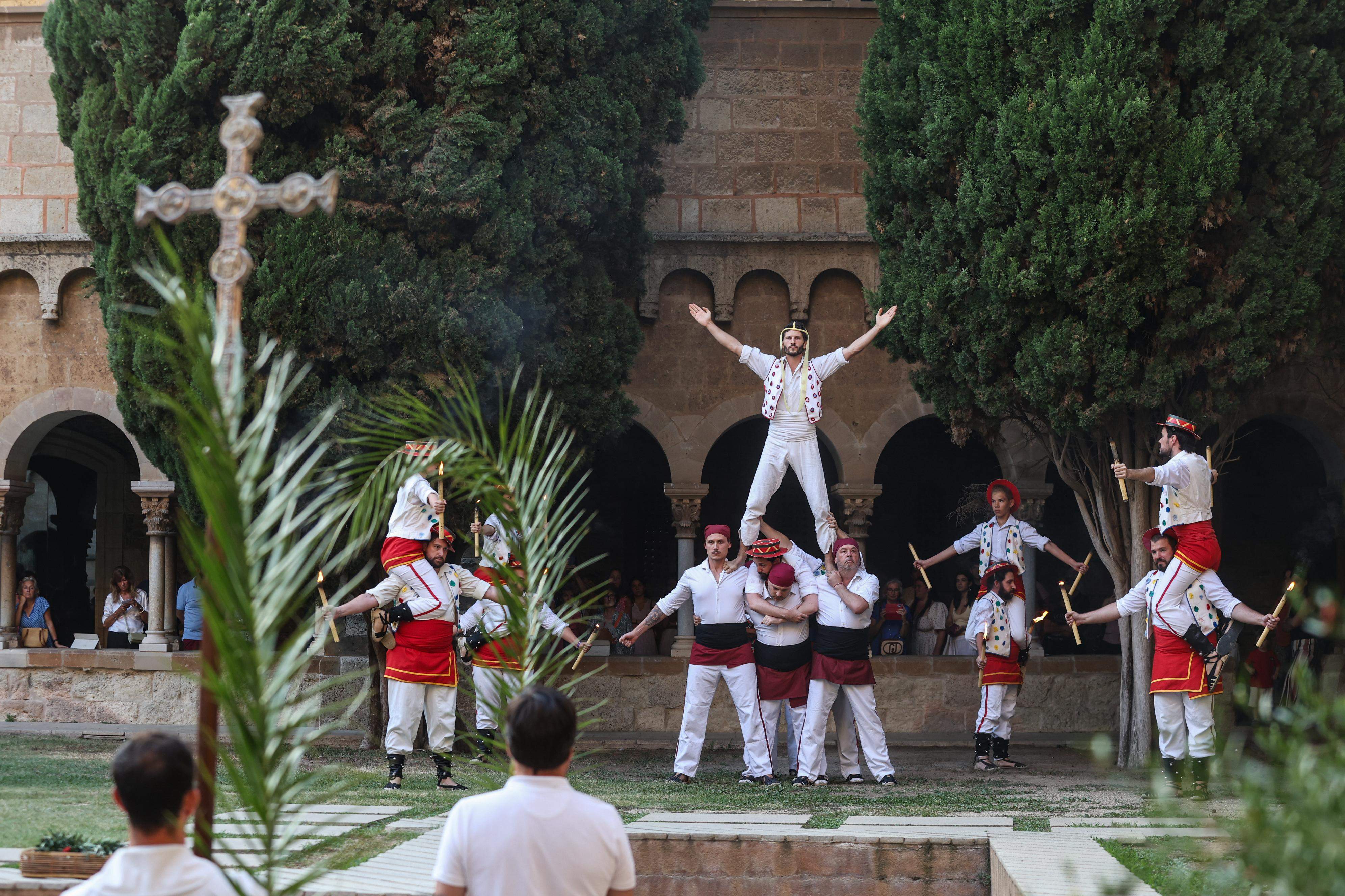 Acte d'homenatge al màrtir Cugat. FOTO: Ajuntament