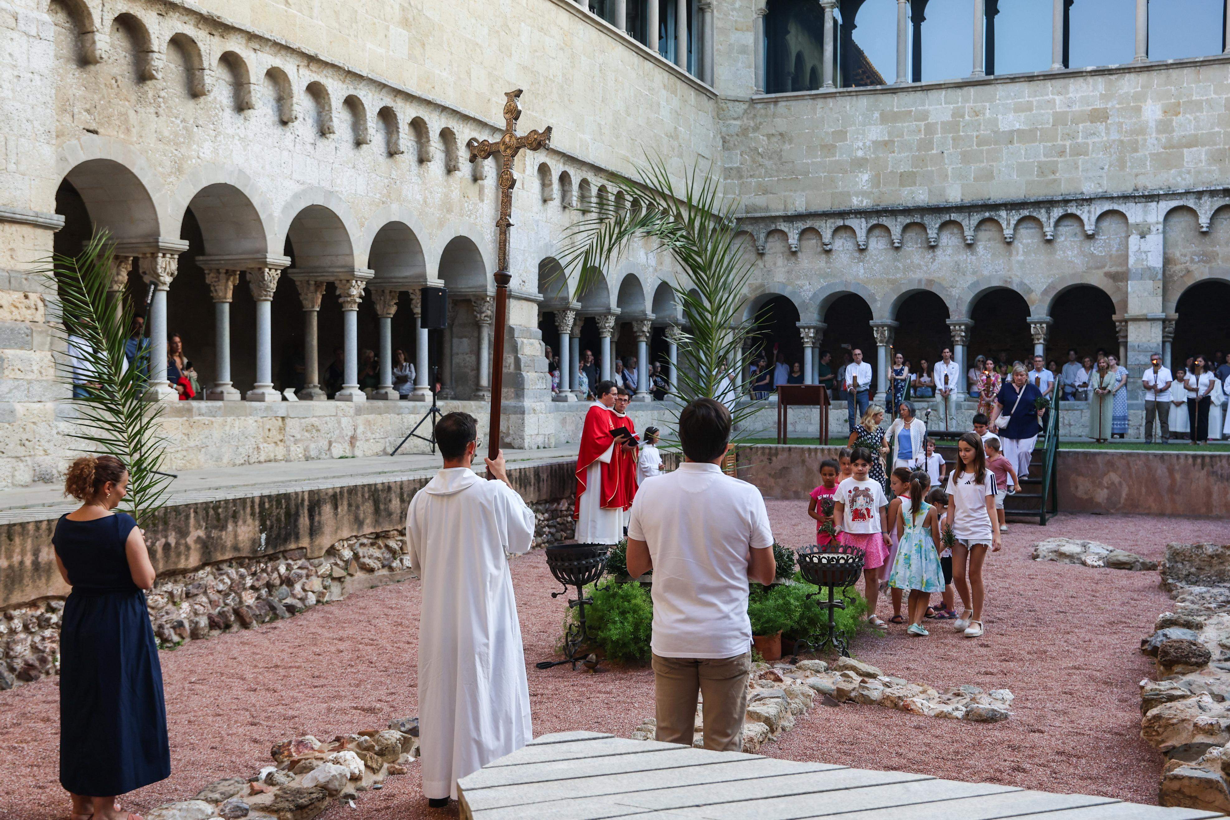 Acte d'homenatge al màrtir Cugat. FOTO: Ajuntament