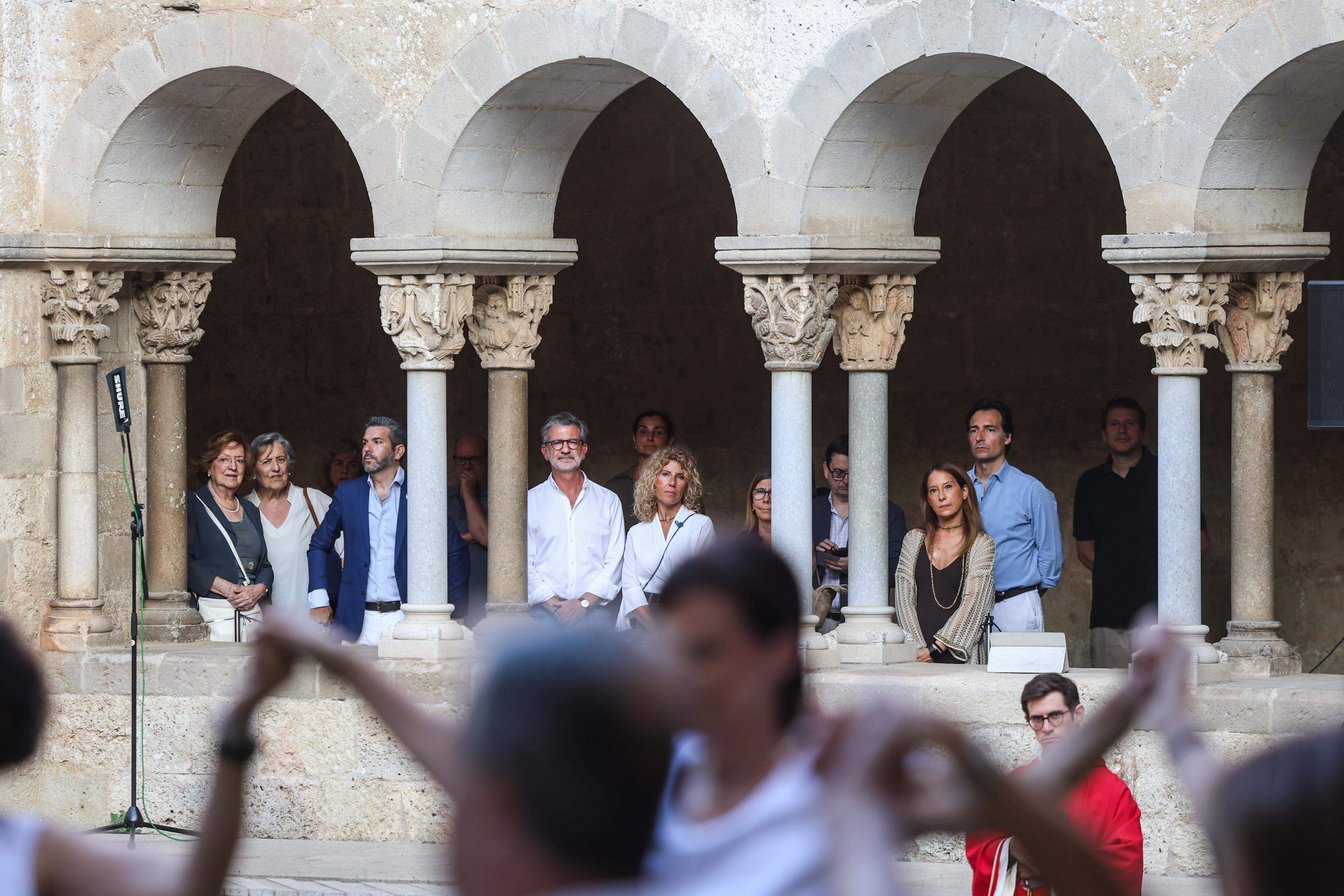 Acte d'homenatge al màrtir Cugat. FOTO: Ajuntament