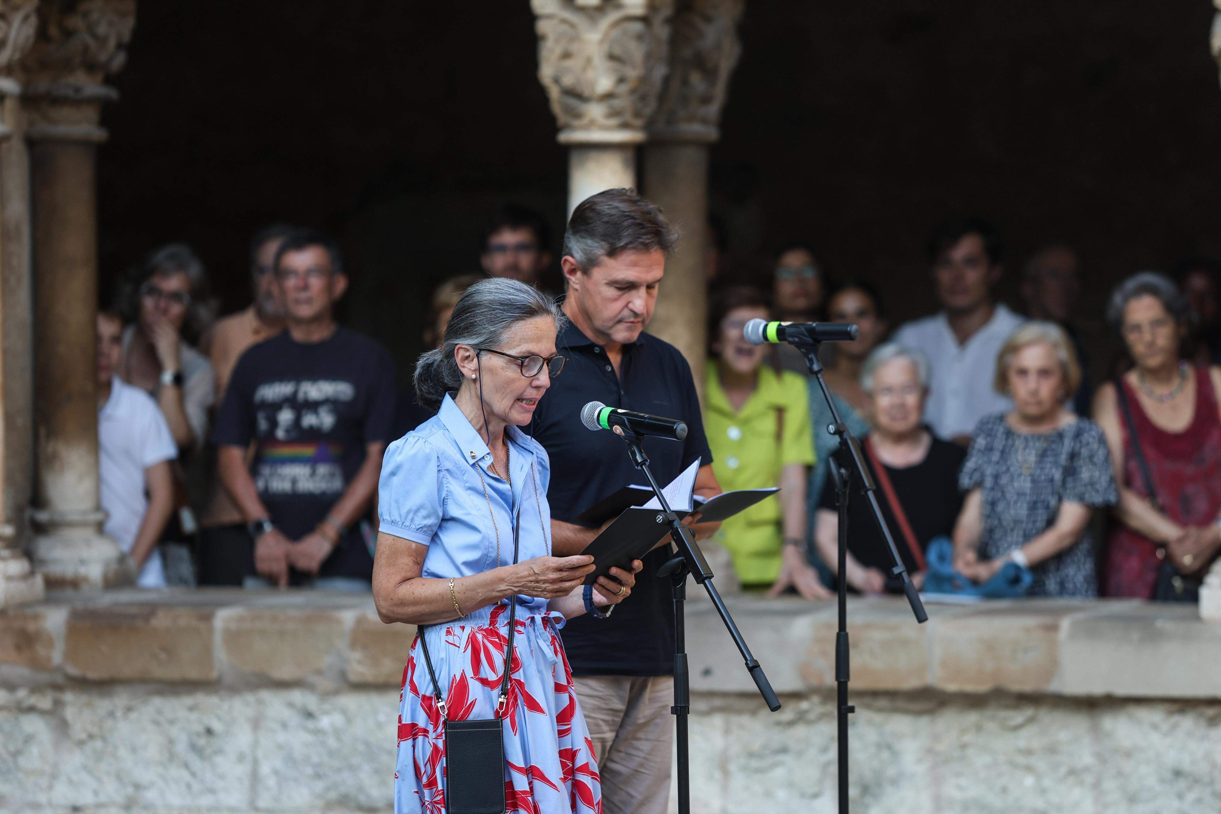 Acte d'homenatge al màrtir Cugat. FOTO: Ajuntament
