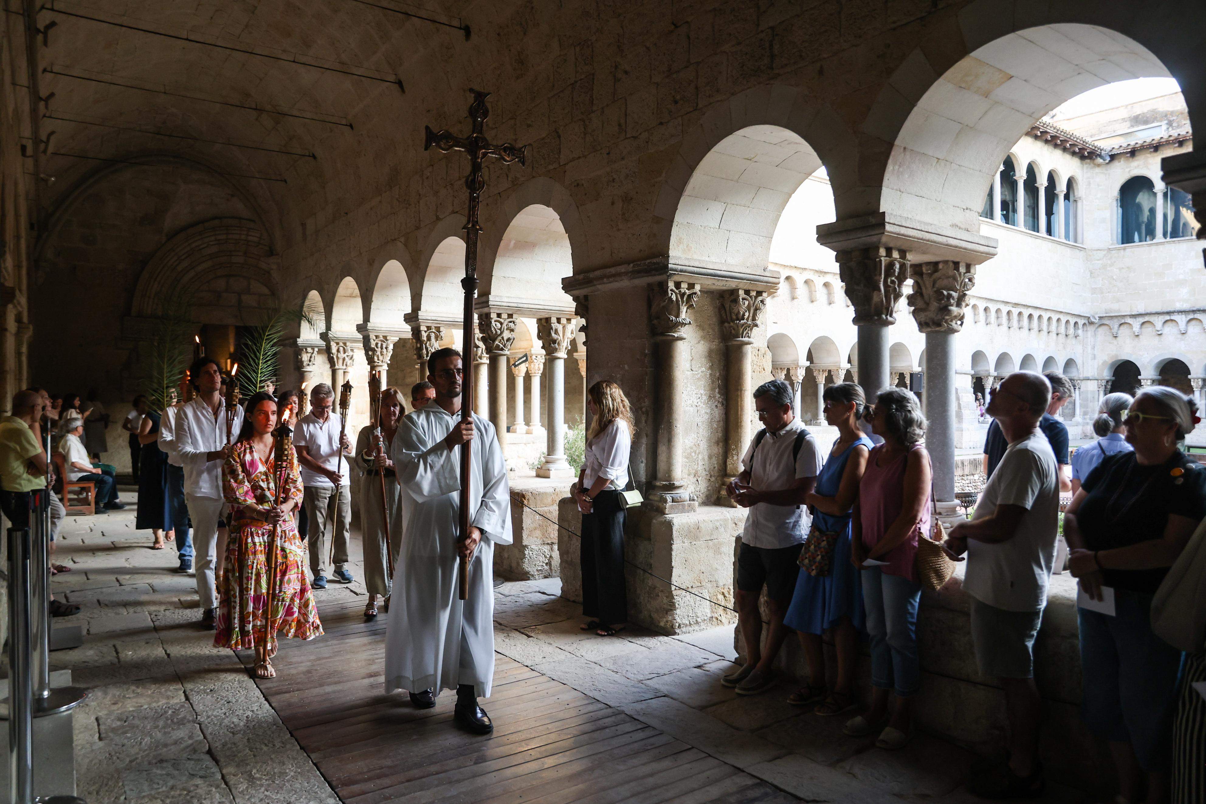 Acte d'homenatge al màrtir Cugat. FOTO: Ajuntament
