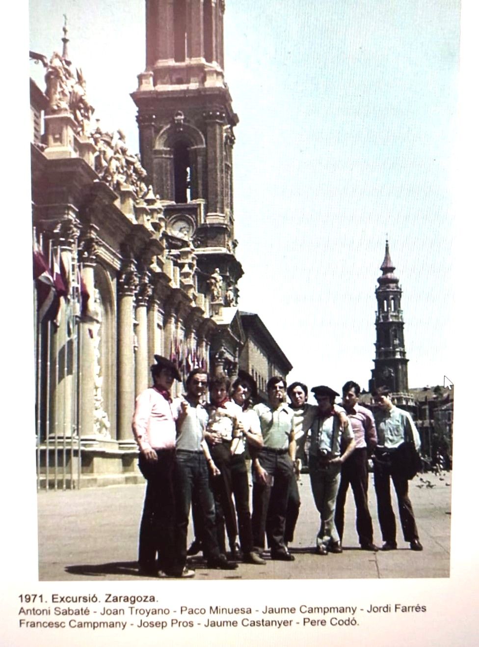 En record de Jaume Castañé Roig. FOTO: Societat Coral La Lira