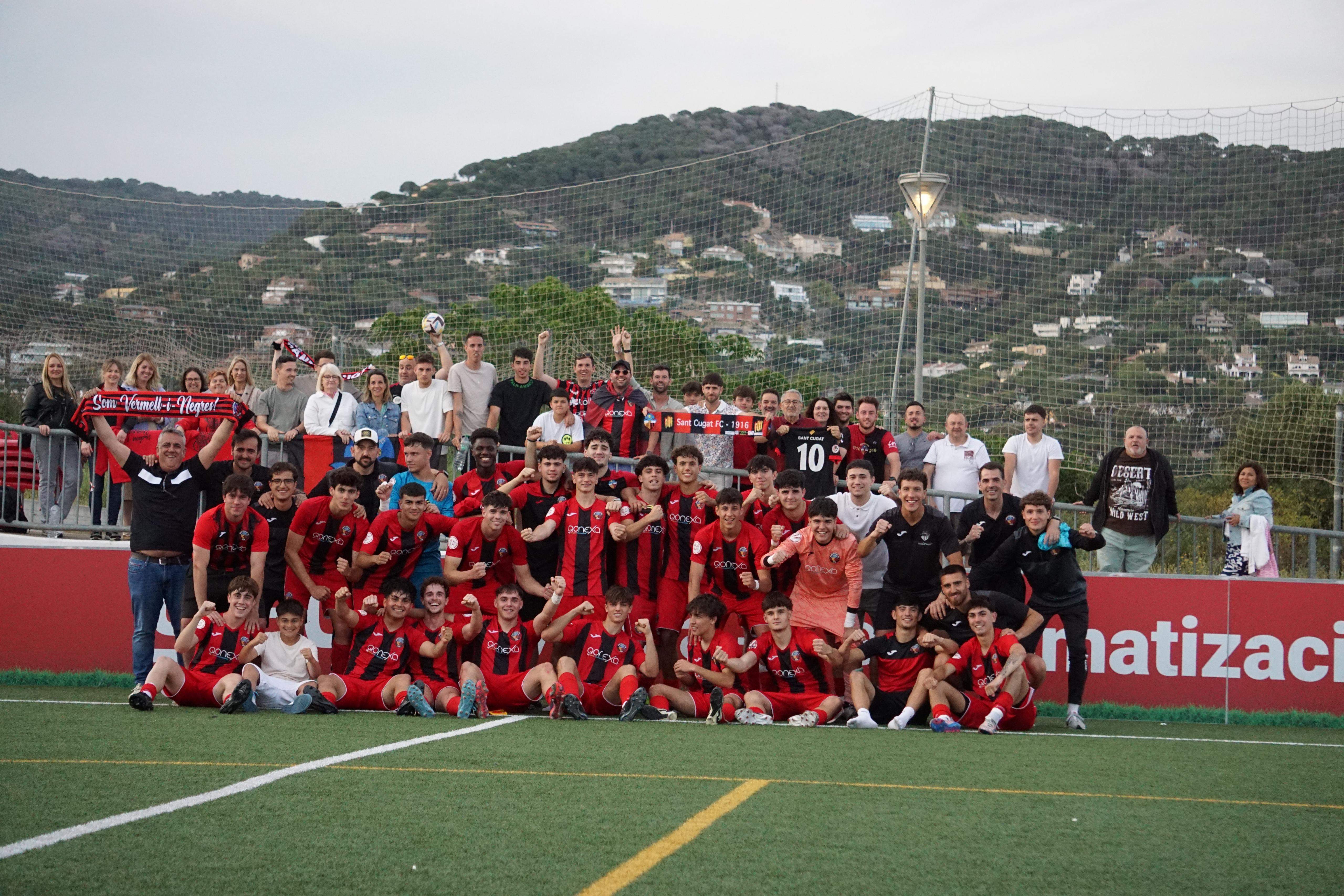Dates marcades en vermell (i negre). FOTO: Sant Cugat FC