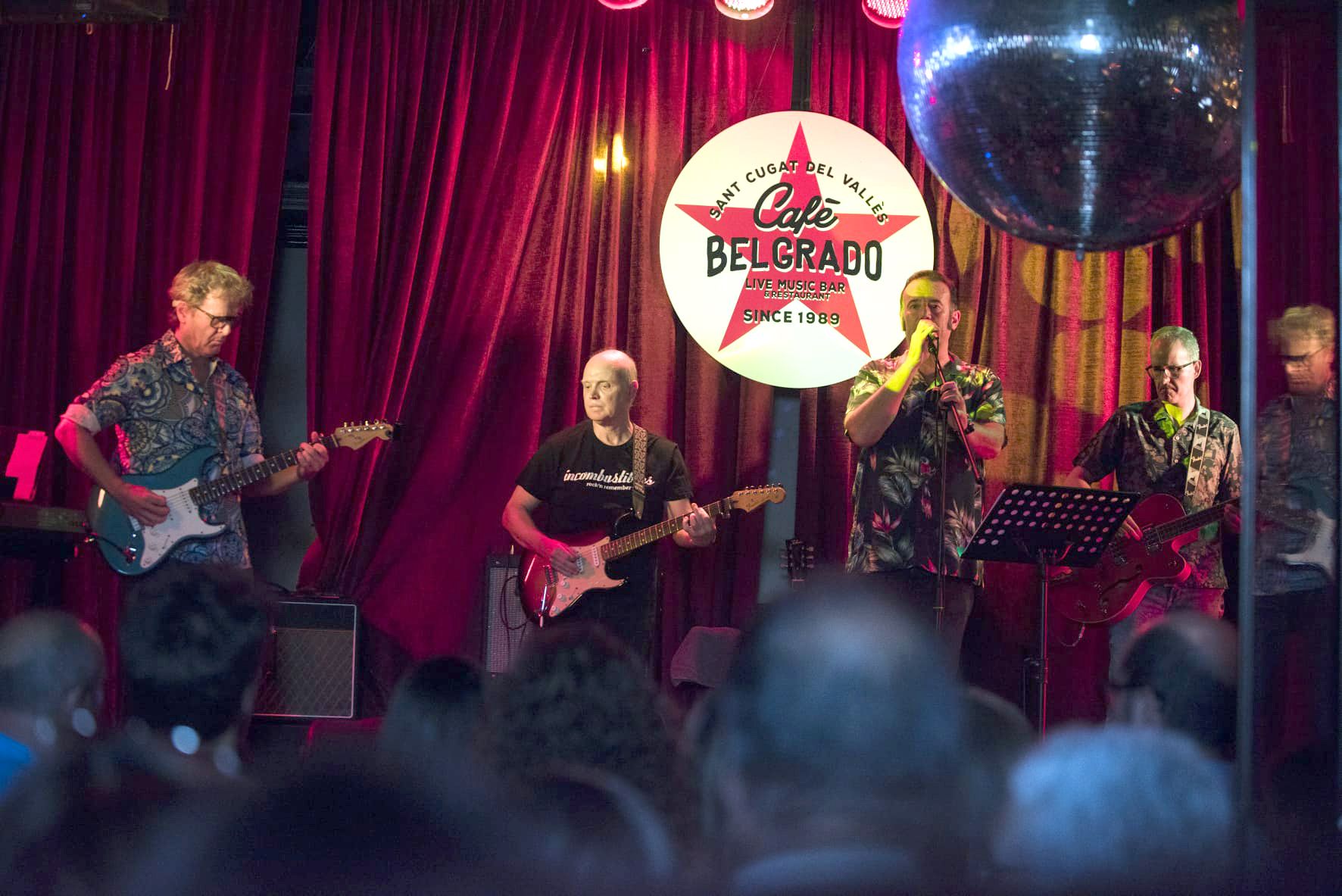 Nit de música i solidaritat al Cafè Belgrado. FOTO: Pulseras Candela