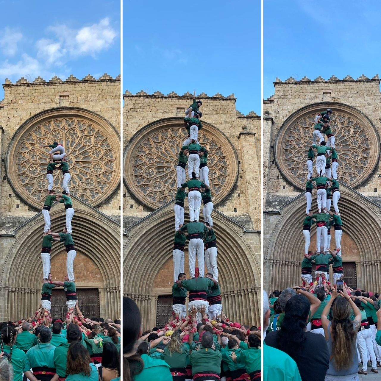 Gausacs a la Llotgeta del Monestir. FOTO: Gausacs