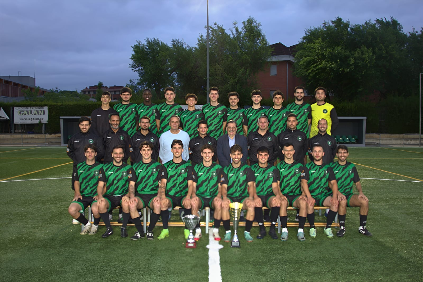 El CFU Mira-sol Baco, un dels conjunts de Sant Cugat guardonats amb el Premi Joc Net. FOTO: Cedida