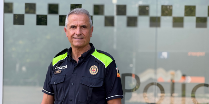 Gerardo Diéguez, agent de la polica local de Sant Cugat. FOTO: TOT Sant Cugat