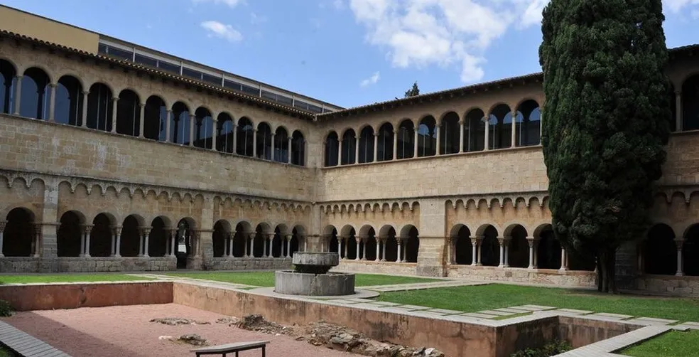 El Claustre del Monestir de Sant Cugat FOTO: Cedida