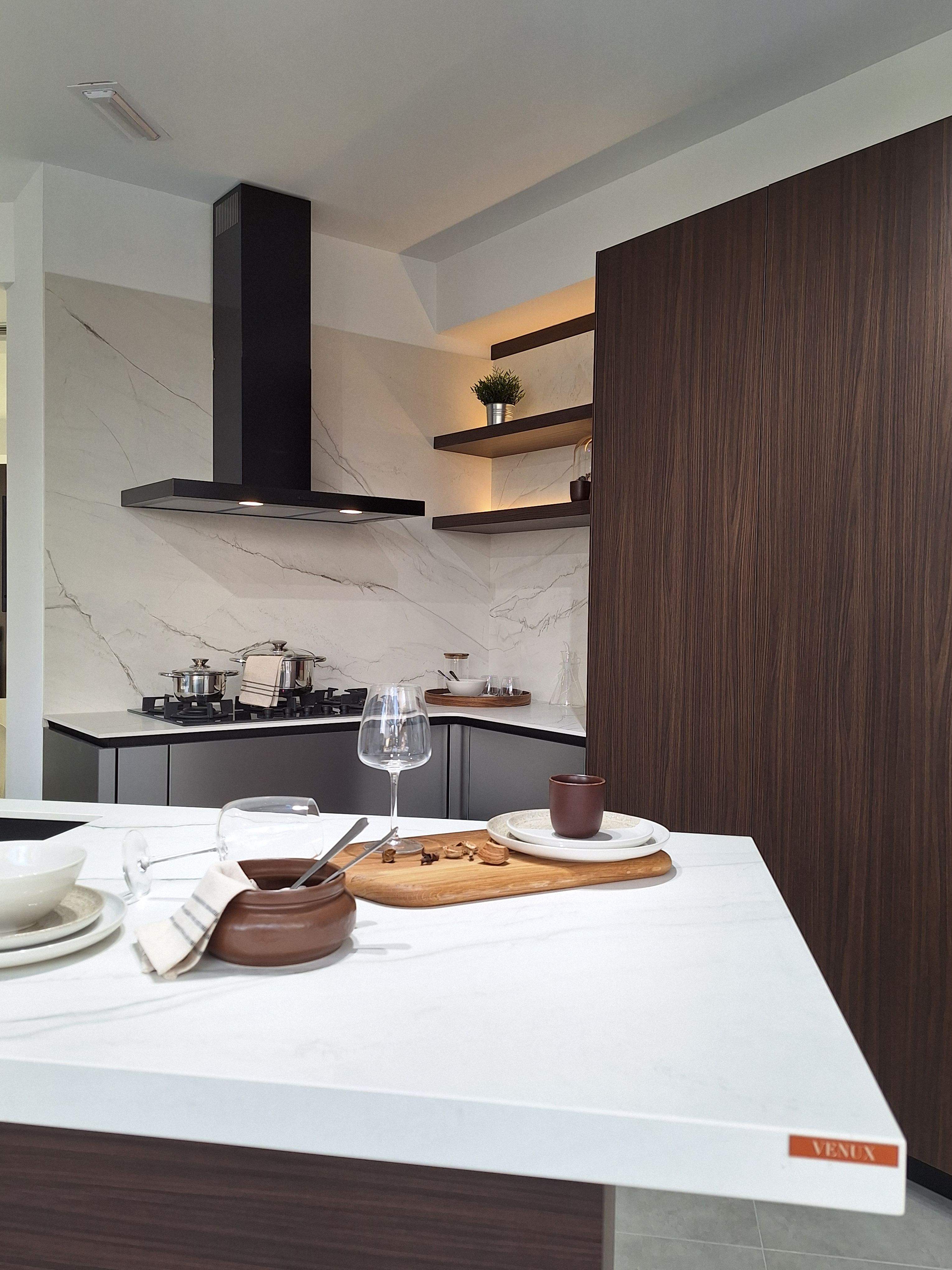 Imatge de la cuina de Catalonia Ceramic FOTO: Cedida