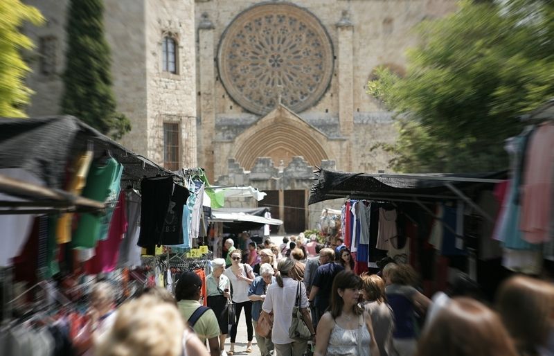 Mercat setmanal a Sant Cugat