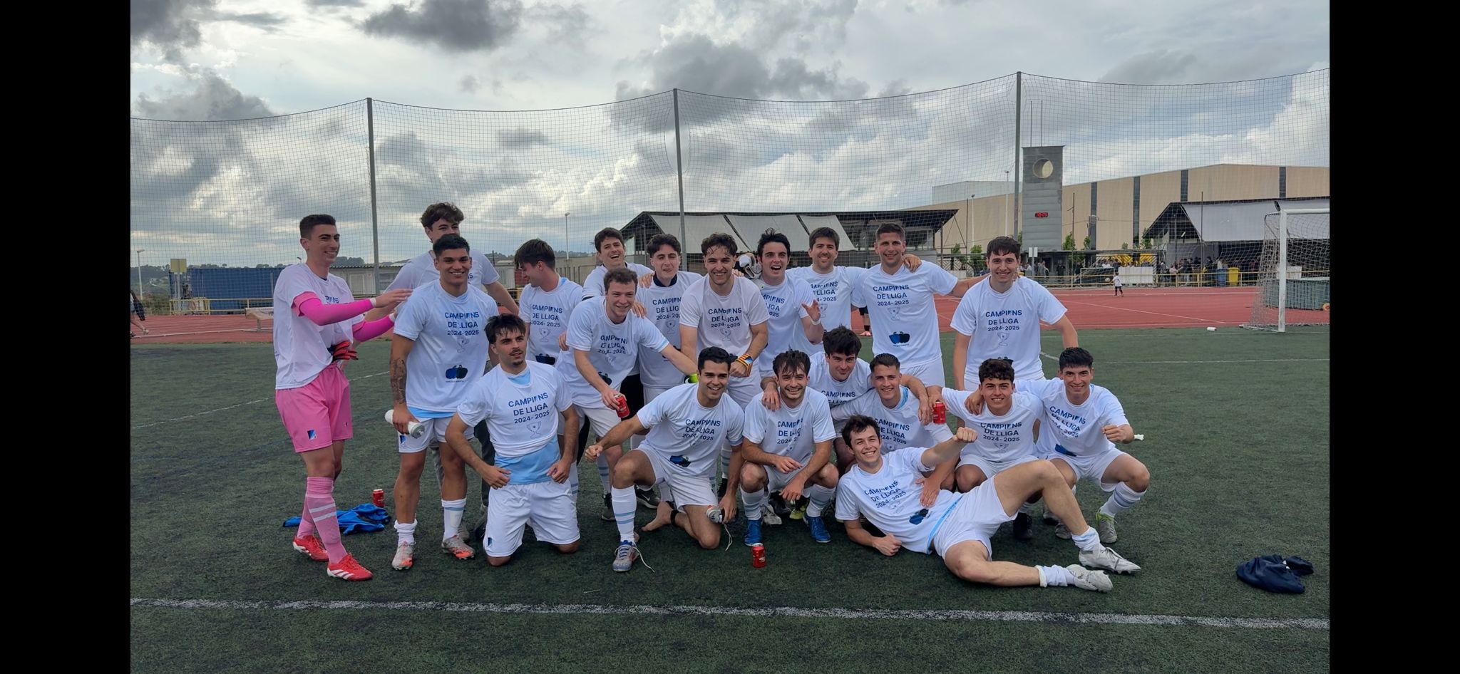 El Junior FC va ser campió del seu grup de 3a Catalana. FOTO: Cedida