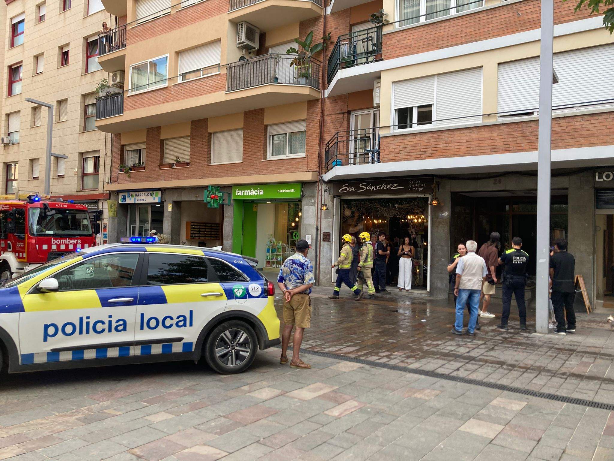 L'immoble afectat estava a l'avinguda de Cerdanyola FOTO: TOT Sant Cugat