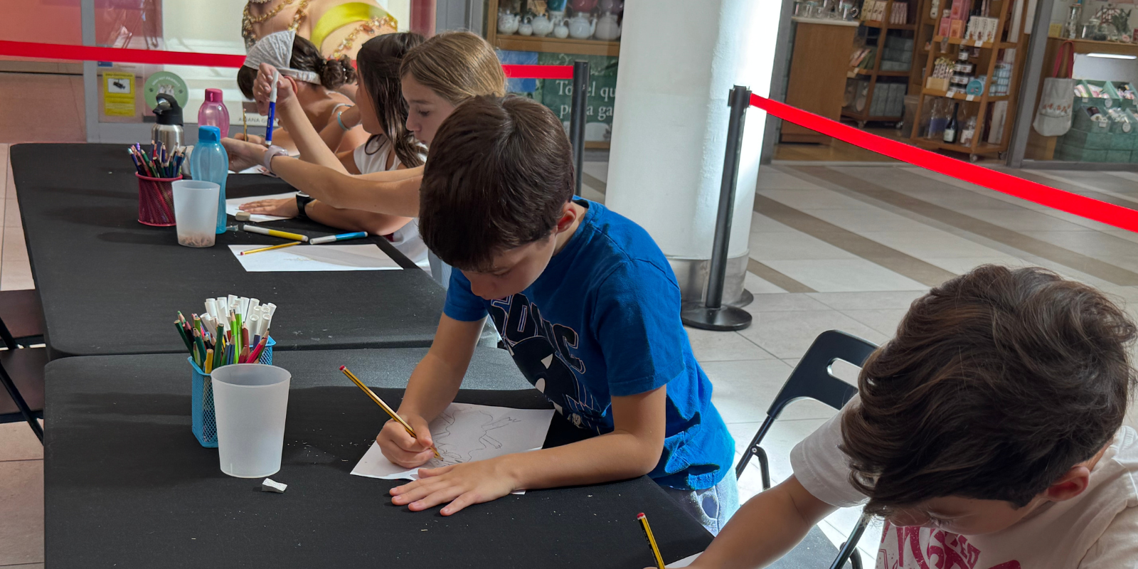 Taller infantil Qomic Boom. FOTO: TOT Sant Cugat