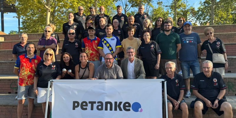 Festa de celebració del 50è aniversari del Club Petanca Sant Cugat. FOTO: TOT