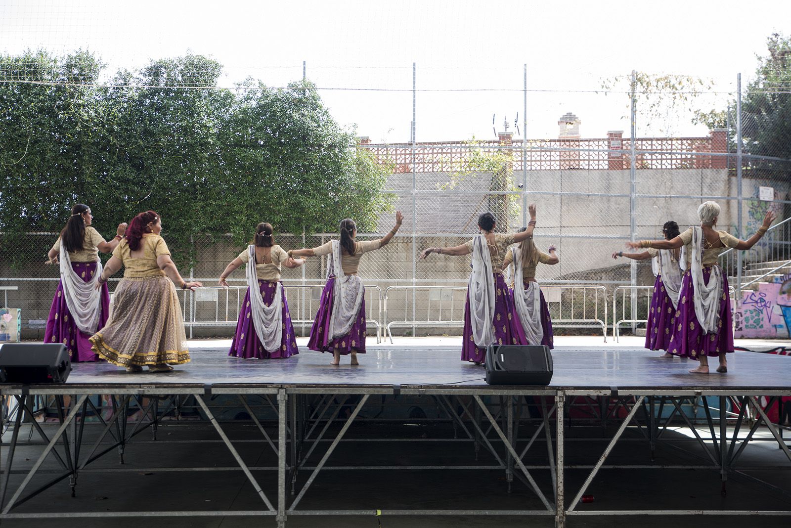Balls de festa major en la Festa Major de les Planes. FOTO: Bernat Millet.