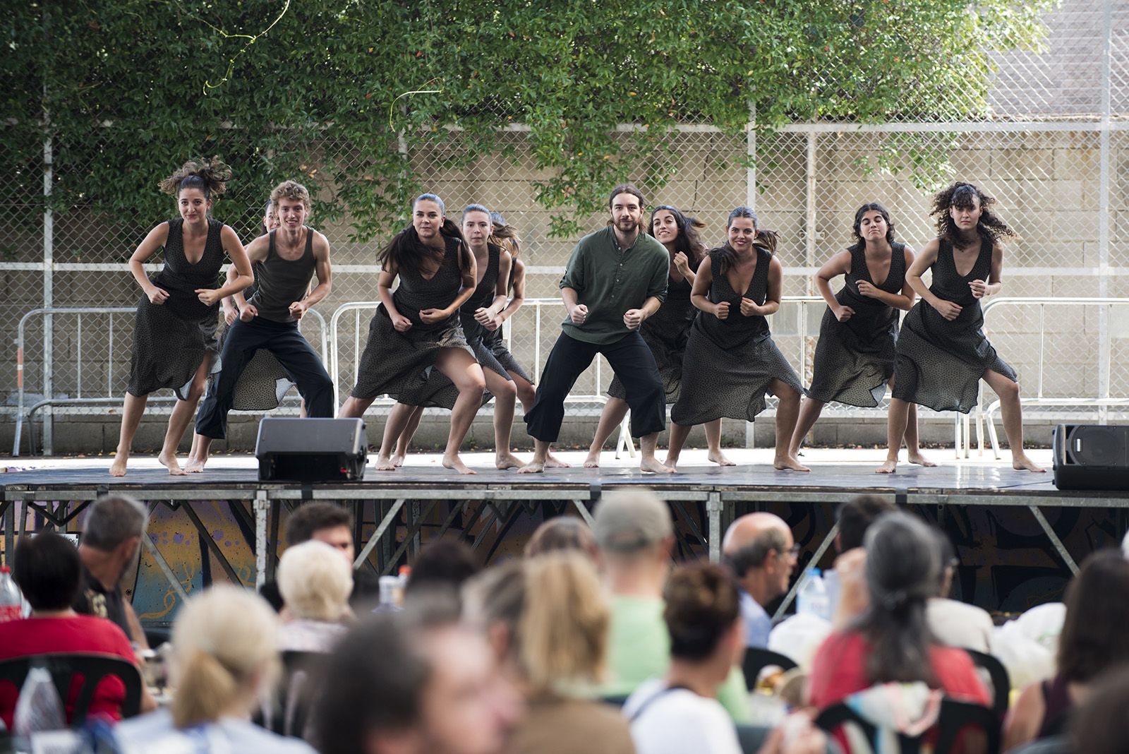 Balls de festa major en la Festa Major de les Planes. FOTO: Bernat Millet.