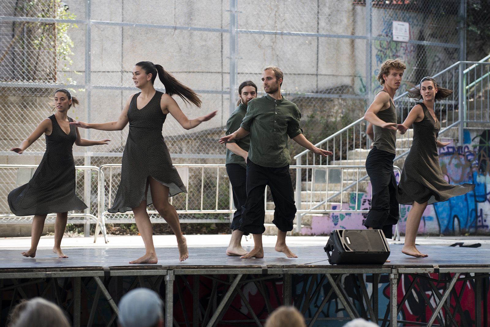 Balls de festa major en la Festa Major de les Planes. FOTO: Bernat Millet.