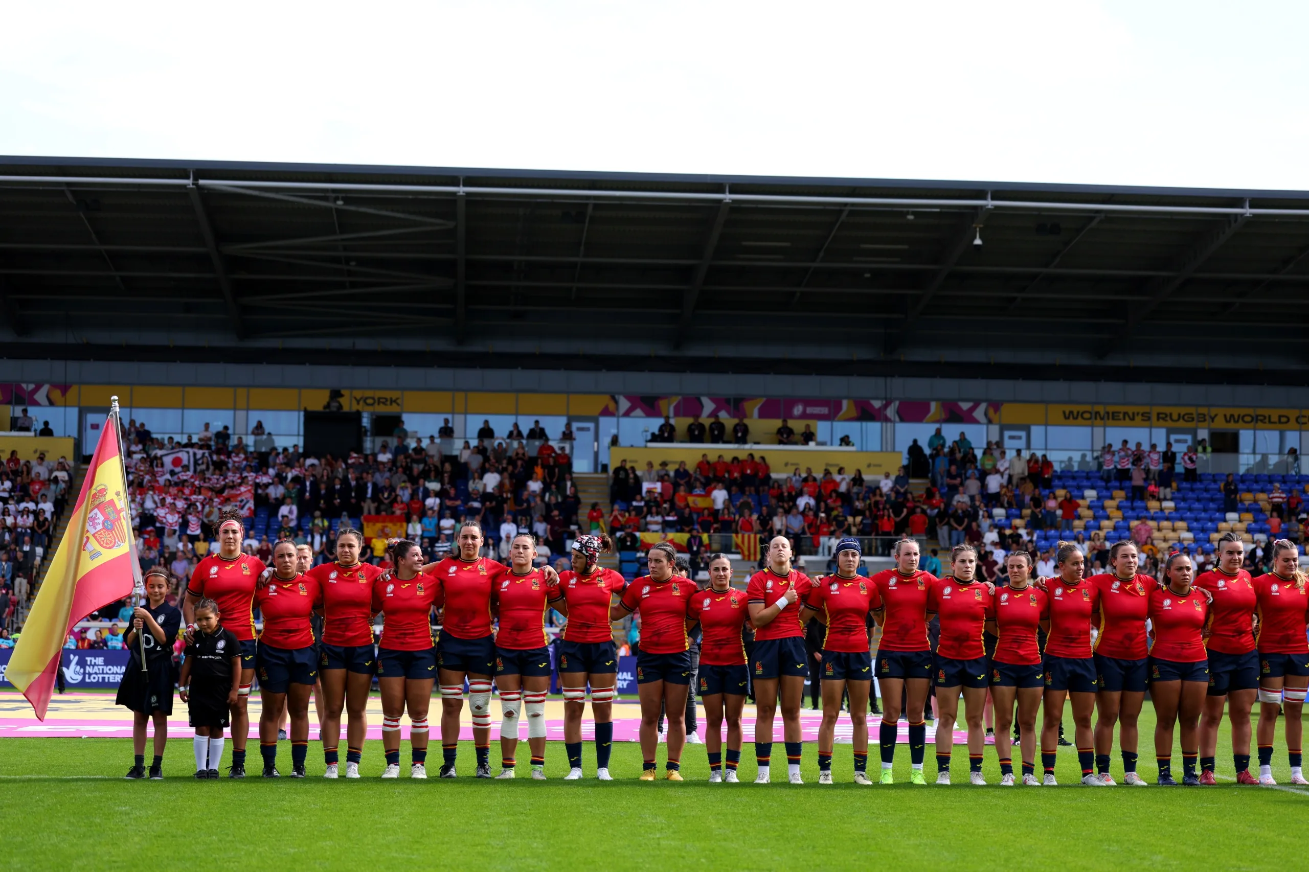La selecció espanyola de Rugby. FOTO: Molly Darlington World Rugby via Getty Images (Federación Española de Rugby)
