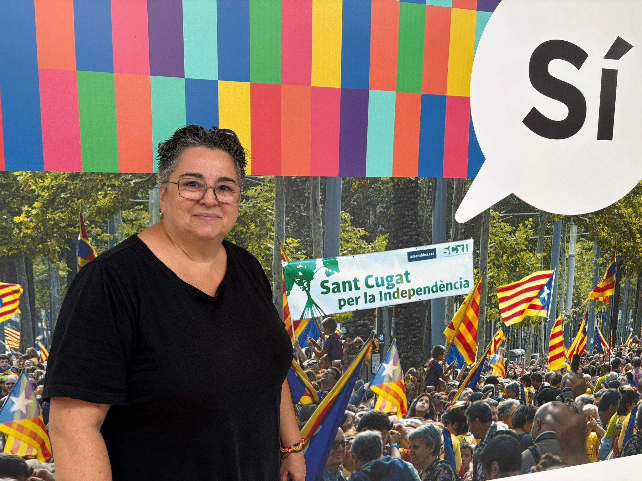 Dolors Garriga de l'ANC FOTO: Àgata Guinó Soler 