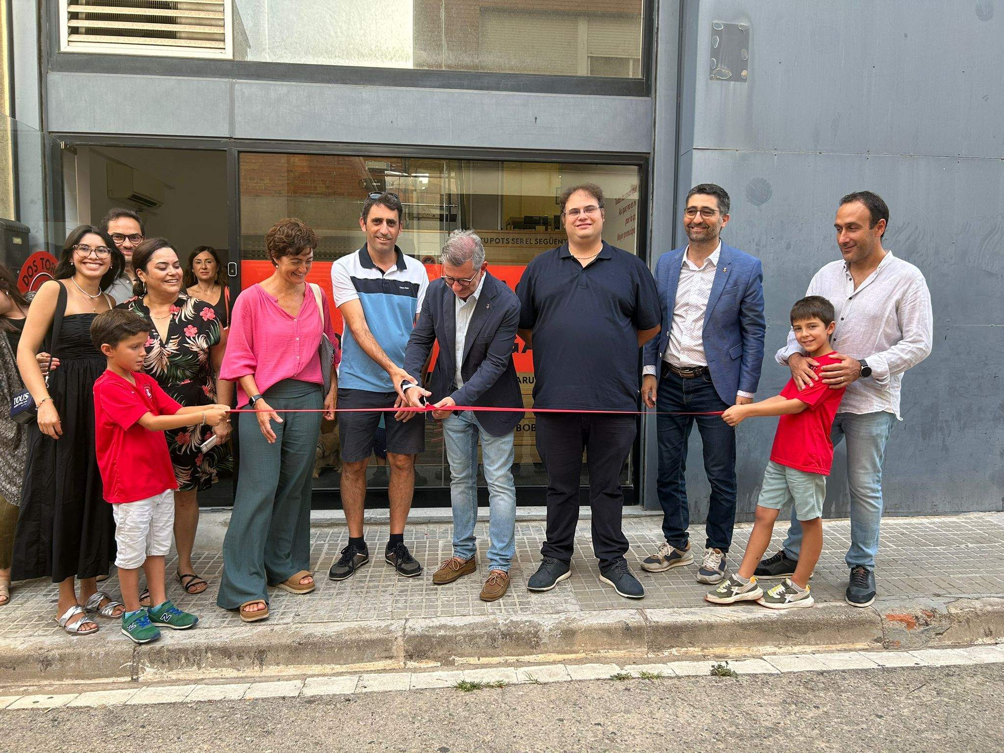 Inauguració del nou local del Club d'Escacs Dos Torres Sant Cugat. FOTO: Cedida