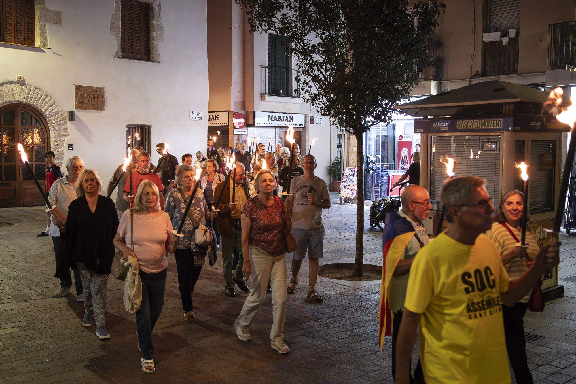 11a Marxa de Torxes de Sant Cugat. FOTO: Mireia Comas (TOT Sant Cugat)