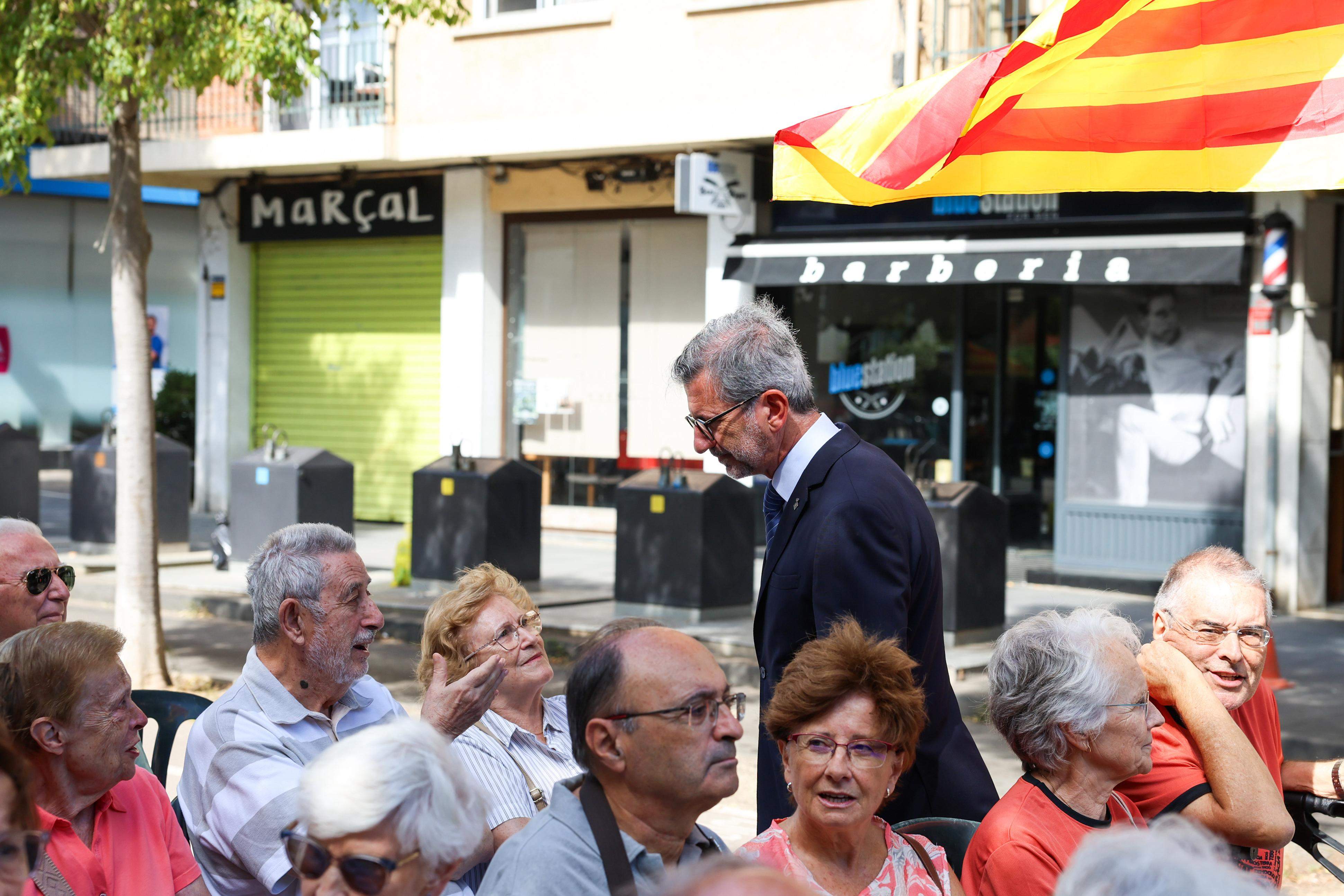 Acte institucional Diada Nacional de Catalunya a Sant Cugat i actuació Coral Sant Cugat del Club Muntanyenc. FOTO: Ajuntament
