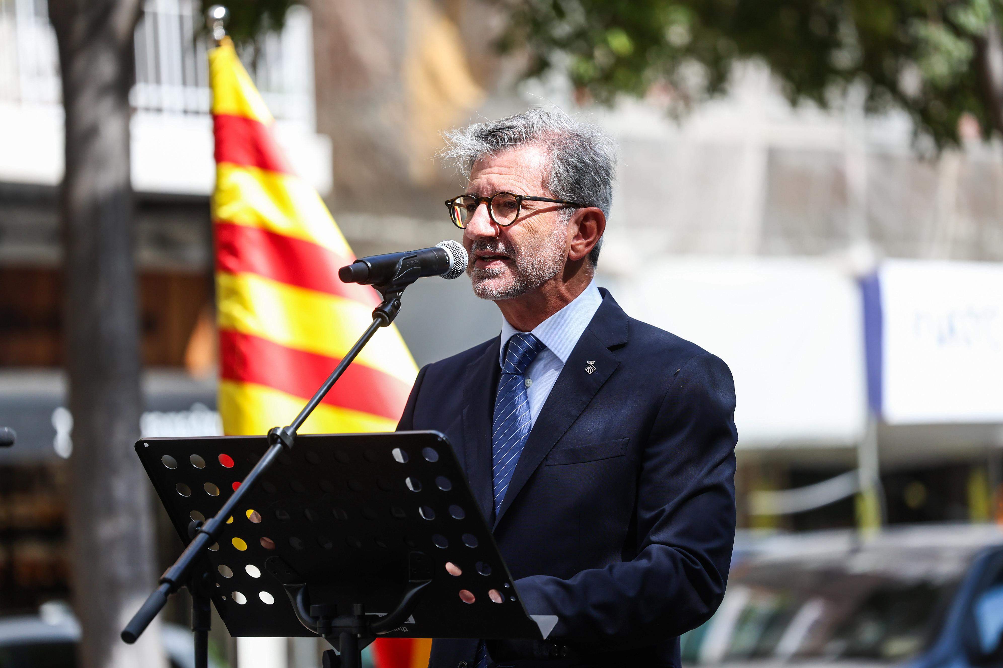 Acte institucional Diada Nacional de Catalunya a Sant Cugat i actuació Coral Sant Cugat del Club Muntanyenc. FOTO: Ajuntament