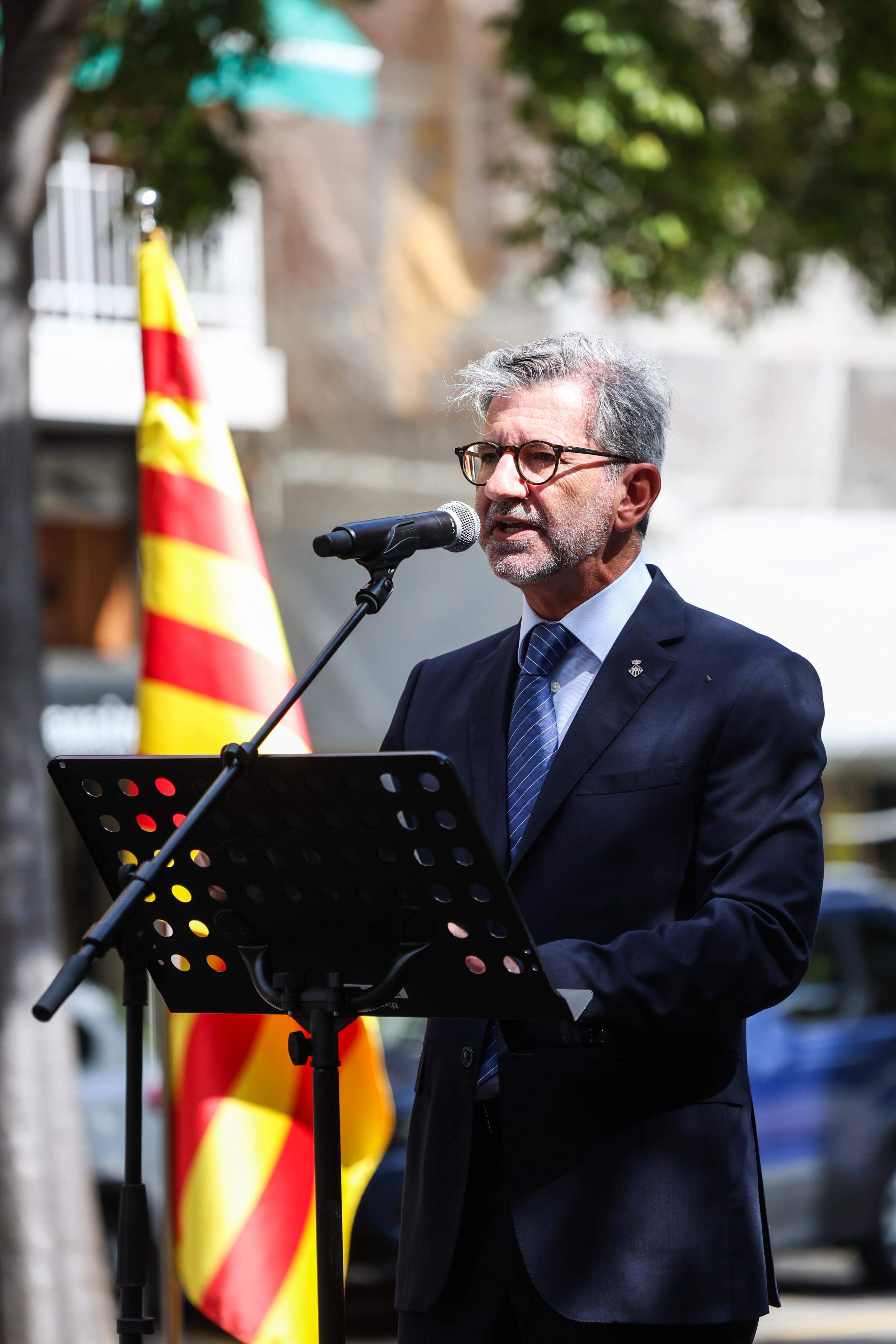 Acte institucional Diada Nacional de Catalunya a Sant Cugat i actuació Coral Sant Cugat del Club Muntanyenc. FOTO: Ajuntament