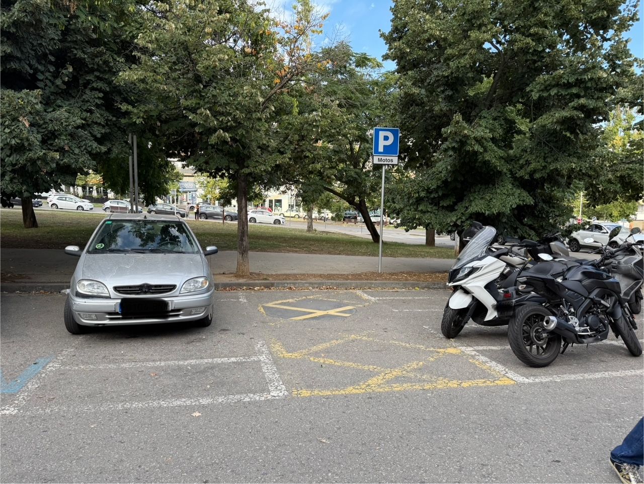 Zona blava del Monestir. FOTO: Noemí Soberano