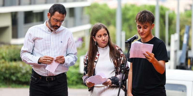 Mario Carpio, de l'entitat Joves per Vollpelleres