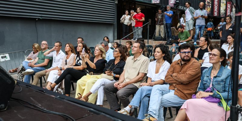Públic assistent pregó Festa Major Volpelleres 2025