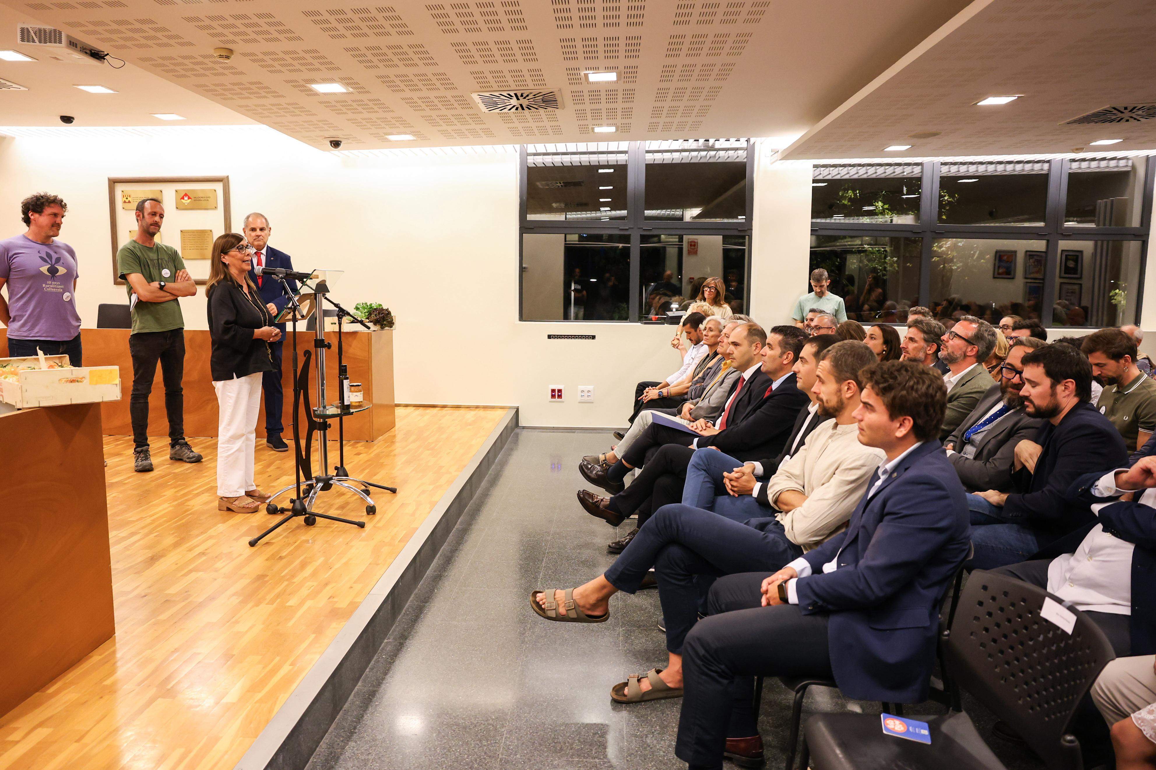 Pregó de la Festa Major de Valldoreix. FOTO: Ajuntament