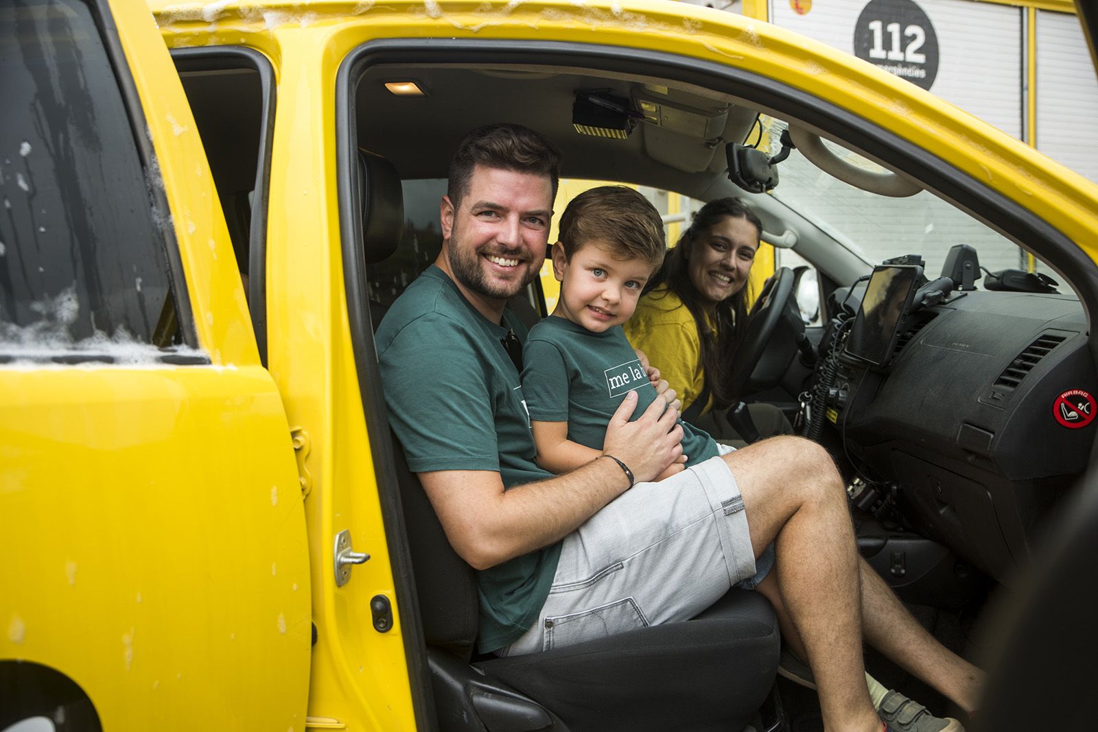 Circuit d'activitats amb ADF, Policia Local, Mossos d'Esquadra i Protecció Civil. FOTO: Bernat Millet.